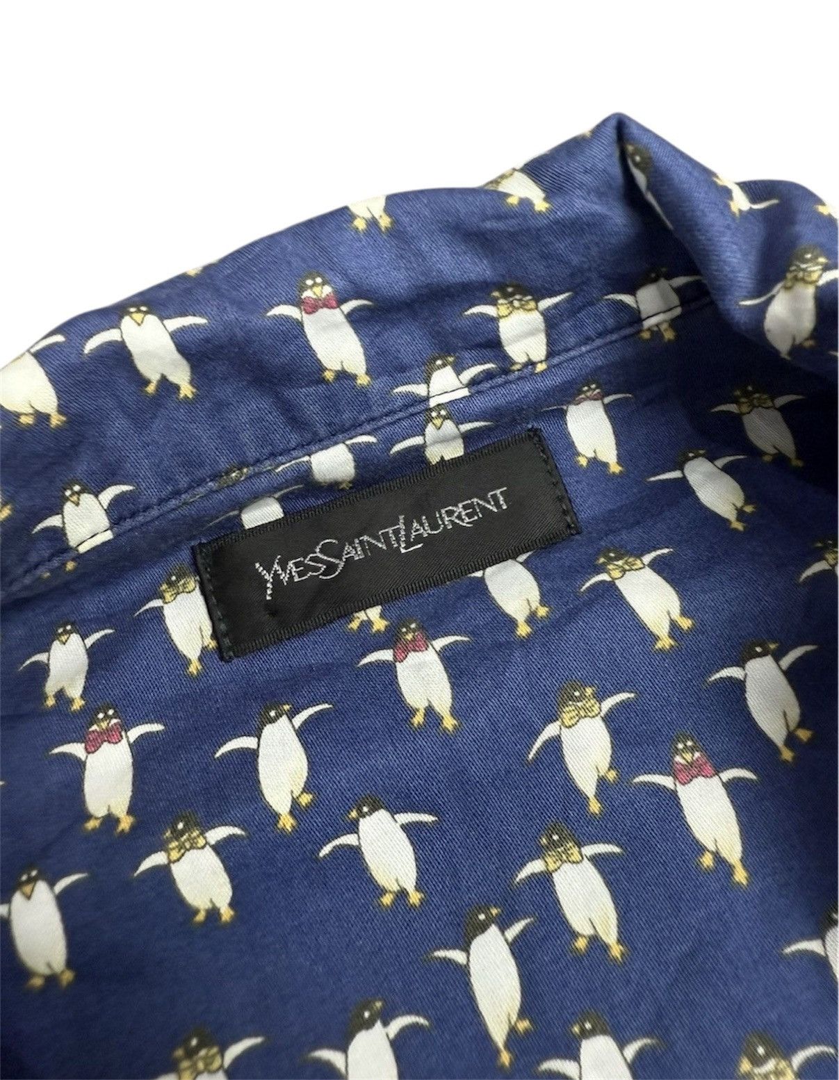 Yves Saint Laurent Yves saint laurend full print shirt Size US XL / EU 56 / 4 - 7 Thumbnail