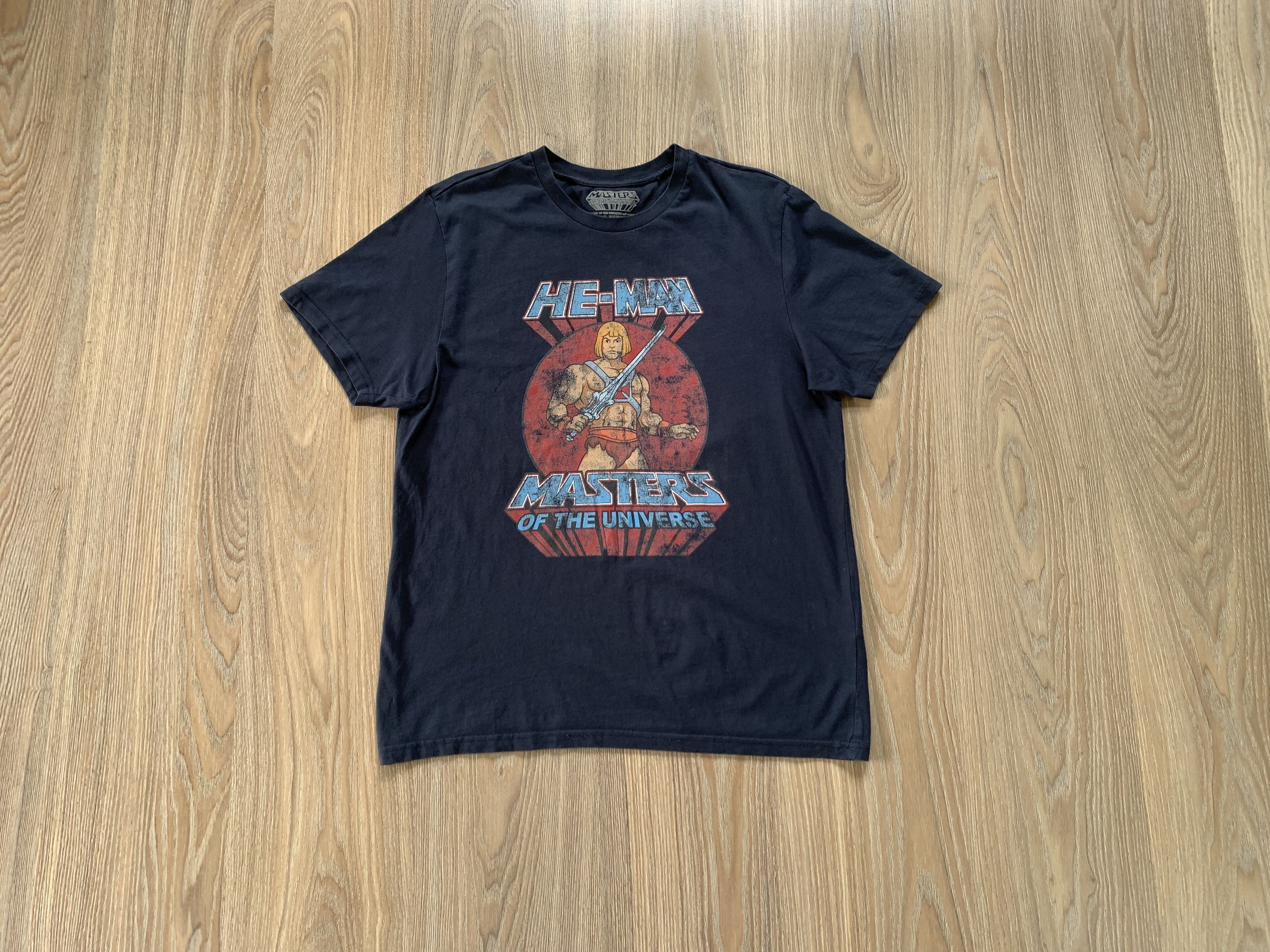 Anime × Cartoon Network Masters of the Universe He Man Pose T Shirt Size US L / EU 52-54 / 3 - 1 Thumbnail
