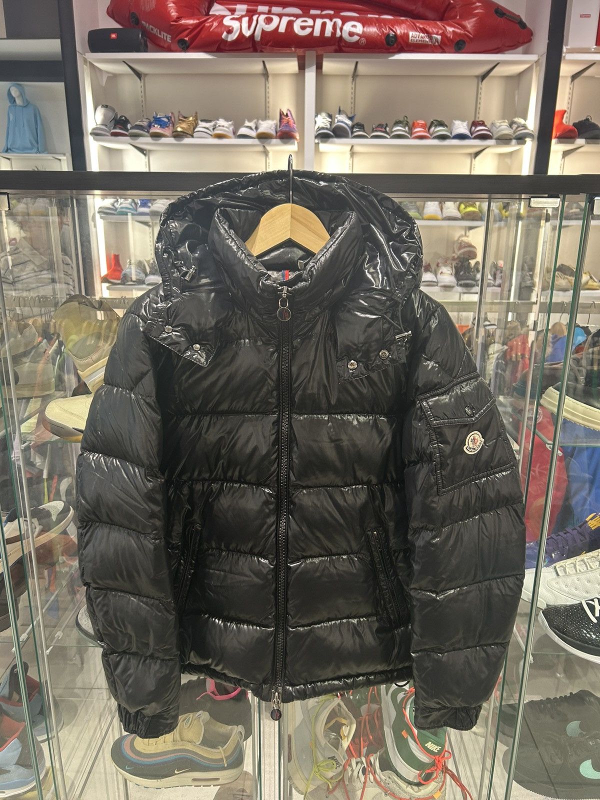 Moncler Moncler Maya Hooded down jacket Size US S / EU 44-46 / 1 - 1 Thumbnail