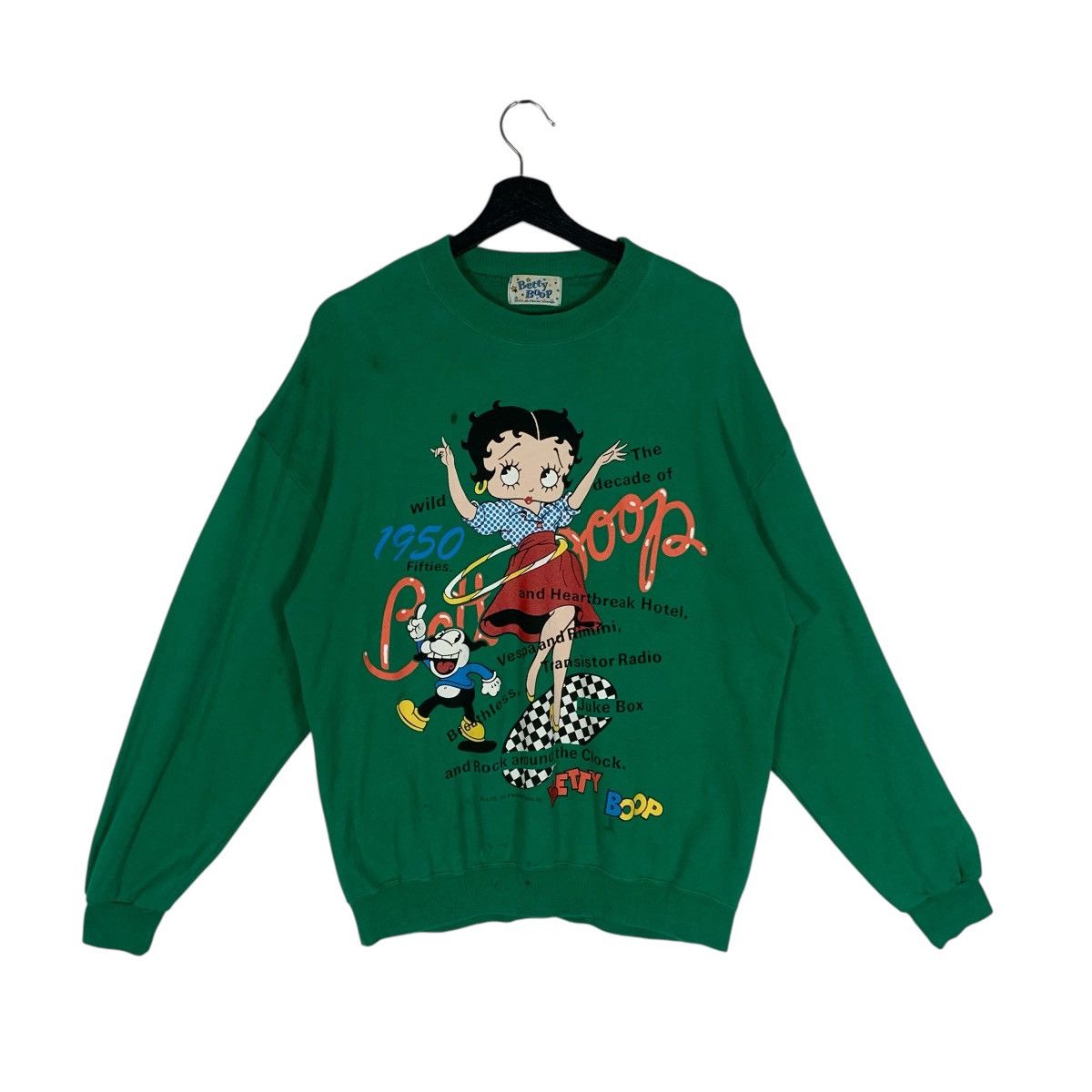 Cartoon Network Betty Boop CartoonNetwork Anima StreetWear Sweatshirt Size M / US 6-8 / IT 42-44 - 1 Thumbnail