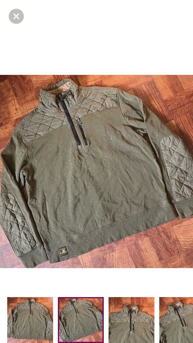 Polo Ralph Lauren Polo Ralph Lauren Vintage Men’s Quilted Quarter Zip XL Size US XL / EU 56 / 4 - 2 Thumbnail