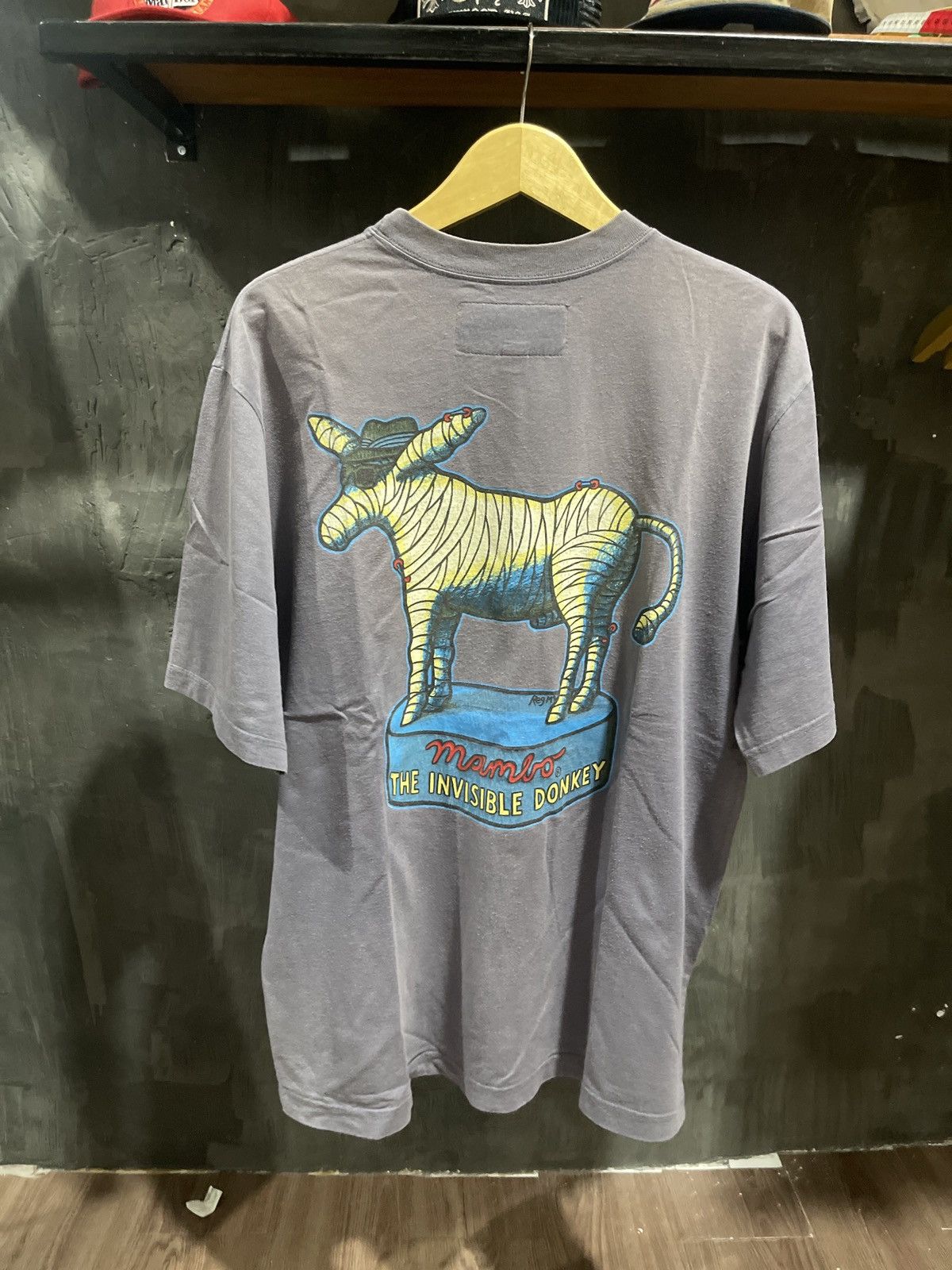 image of Mambo The Invisible Donkey in Grey, Men's (Size XL)