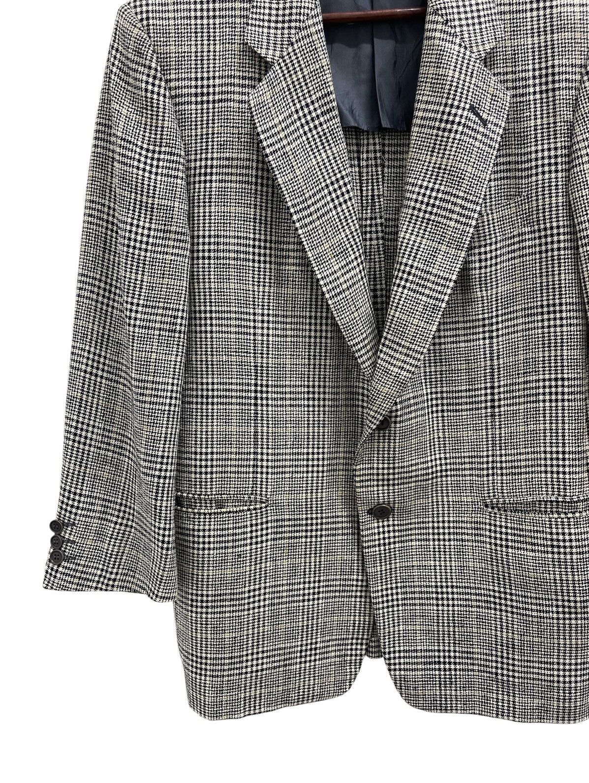 Givenchy Givenchy Gentleman Checkered Blazer Size 42R - 3 Thumbnail