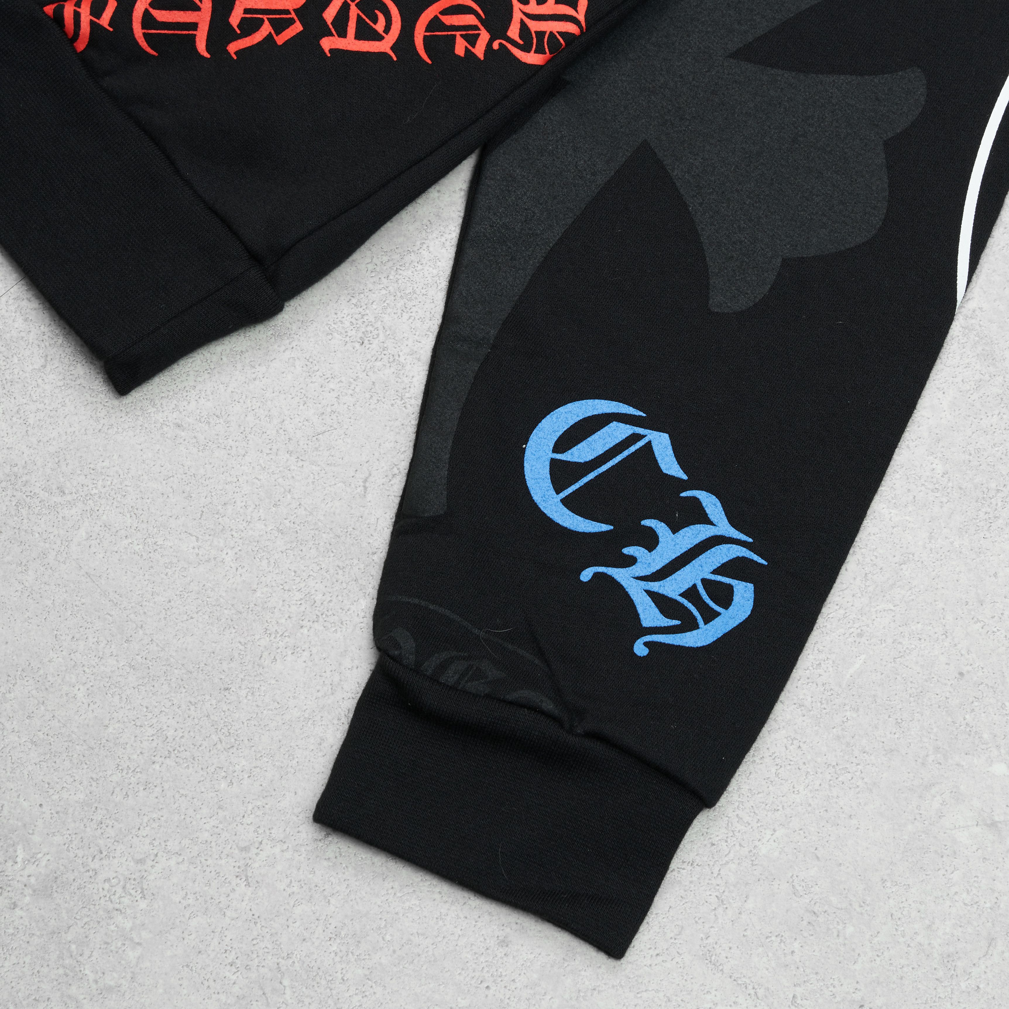 Chrome Hearts CHROME HEARTS Stencil Hoodie BLACK Size US S / EU 44-46 / 1 - 4 Thumbnail