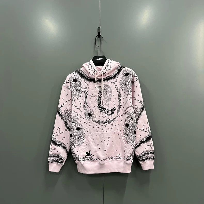 Givenchy Givenchy Gothic Print Hoodie XS Size US XS / EU 42 / 0 - 1 Thumbnail