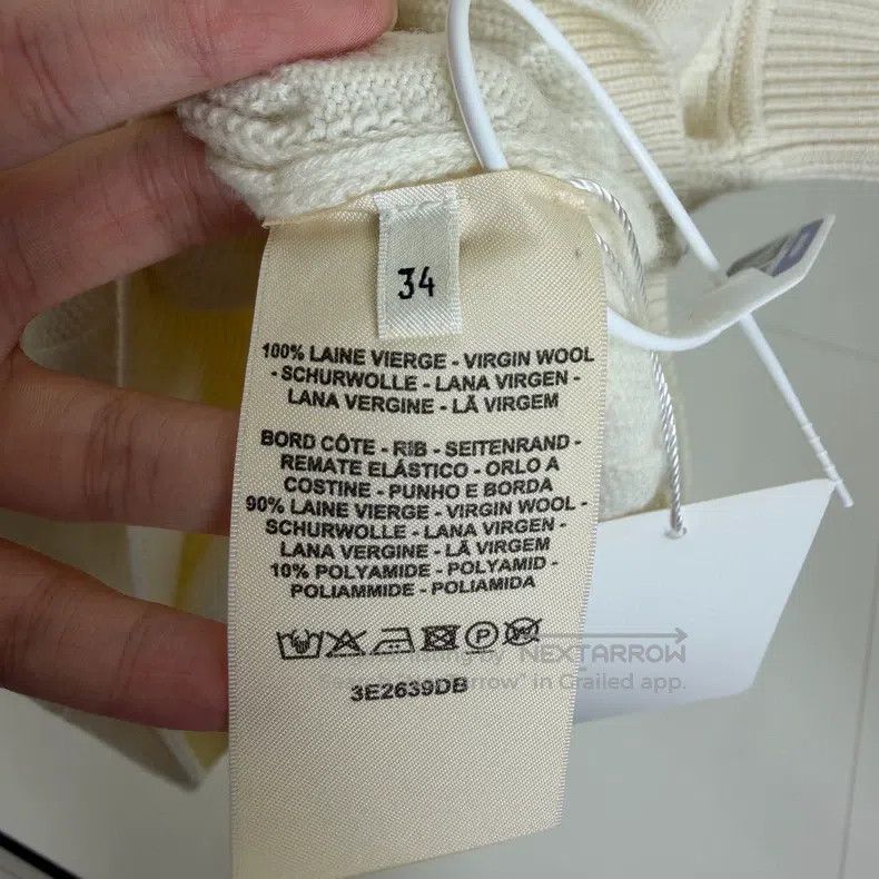 Hermes Hermes Cream White Wool Vest Size XXS / US 00 / IT 34 - 5 Thumbnail