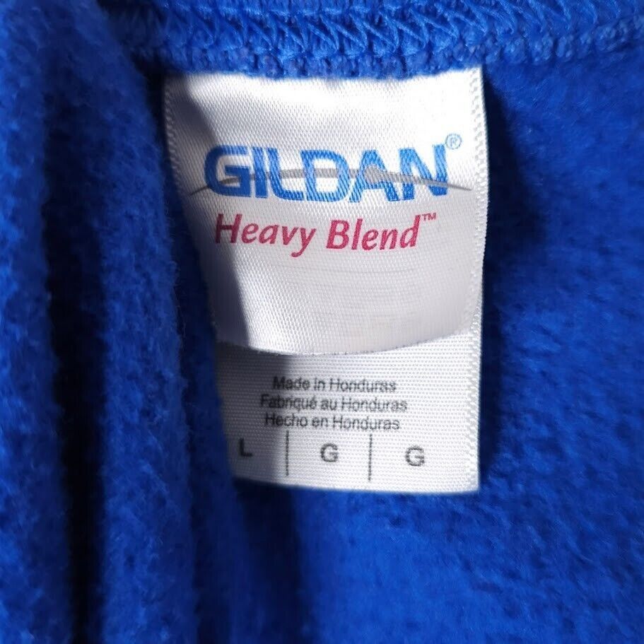 Gildan Smithsonian National Zoo Sweatshirt Mens Size Large Blue Size US L / EU 52-54 / 3 - 5 Thumbnail