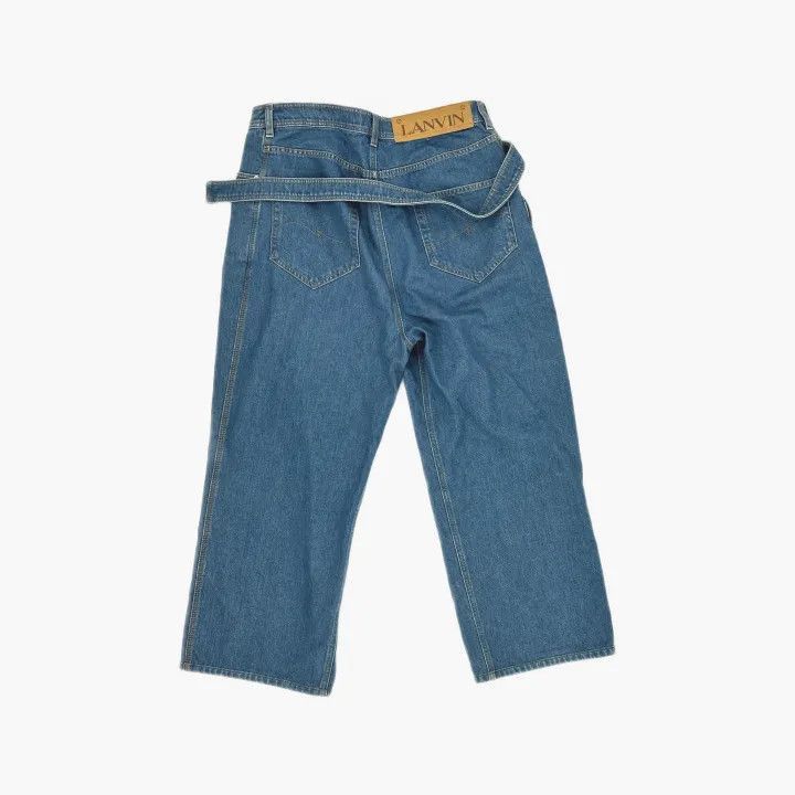 Lanvin Lanvin Casual Adjustable Waist Denim Pants -2508 Size US 38 / EU 54 - 3 Thumbnail