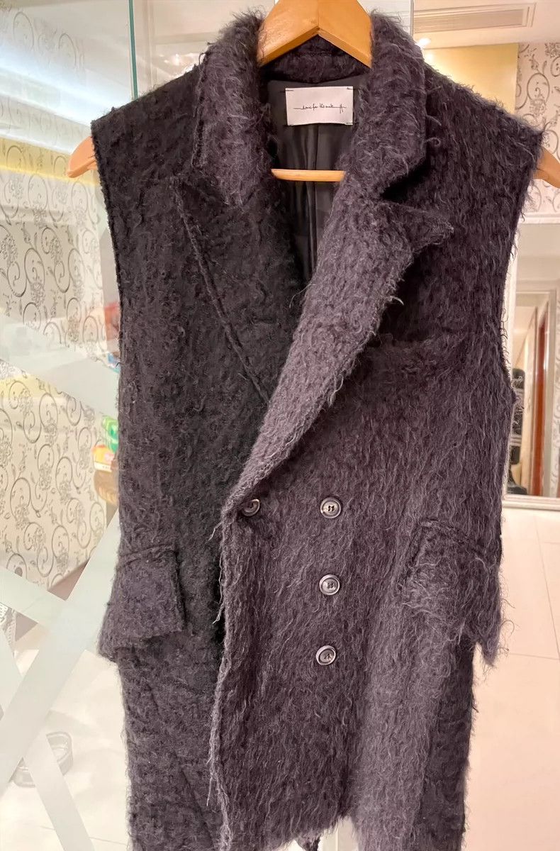 Song For The Mute Song For The Mute Mohair Wool Vest Jacket Size M / US 6-8 / IT 42-44 - 4 Thumbnail