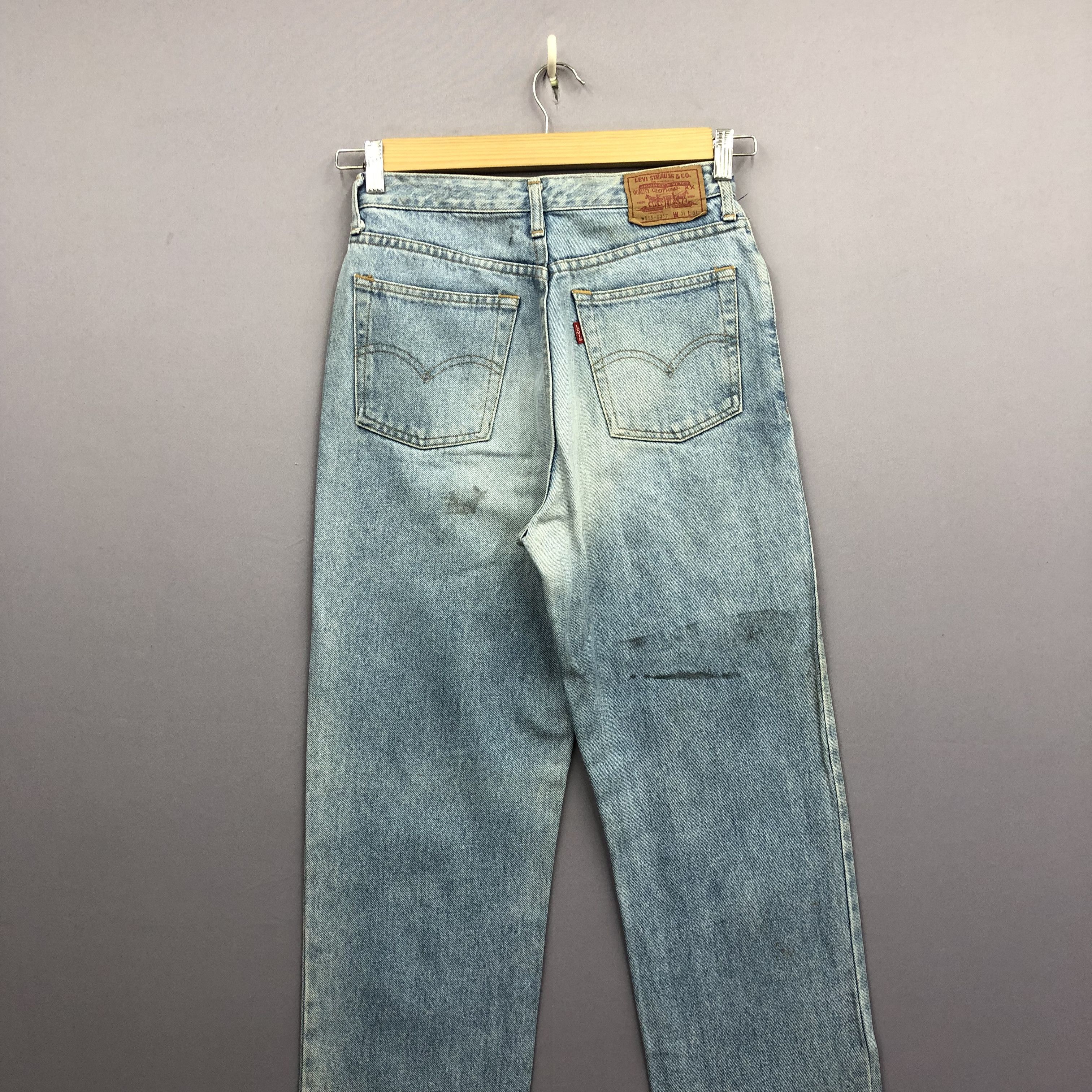 Levi's Vintage Levis Light Wash Jeans Levi's 515 Mud Faded Denim Size 26" / US 2 / IT 38 - 4 Thumbnail