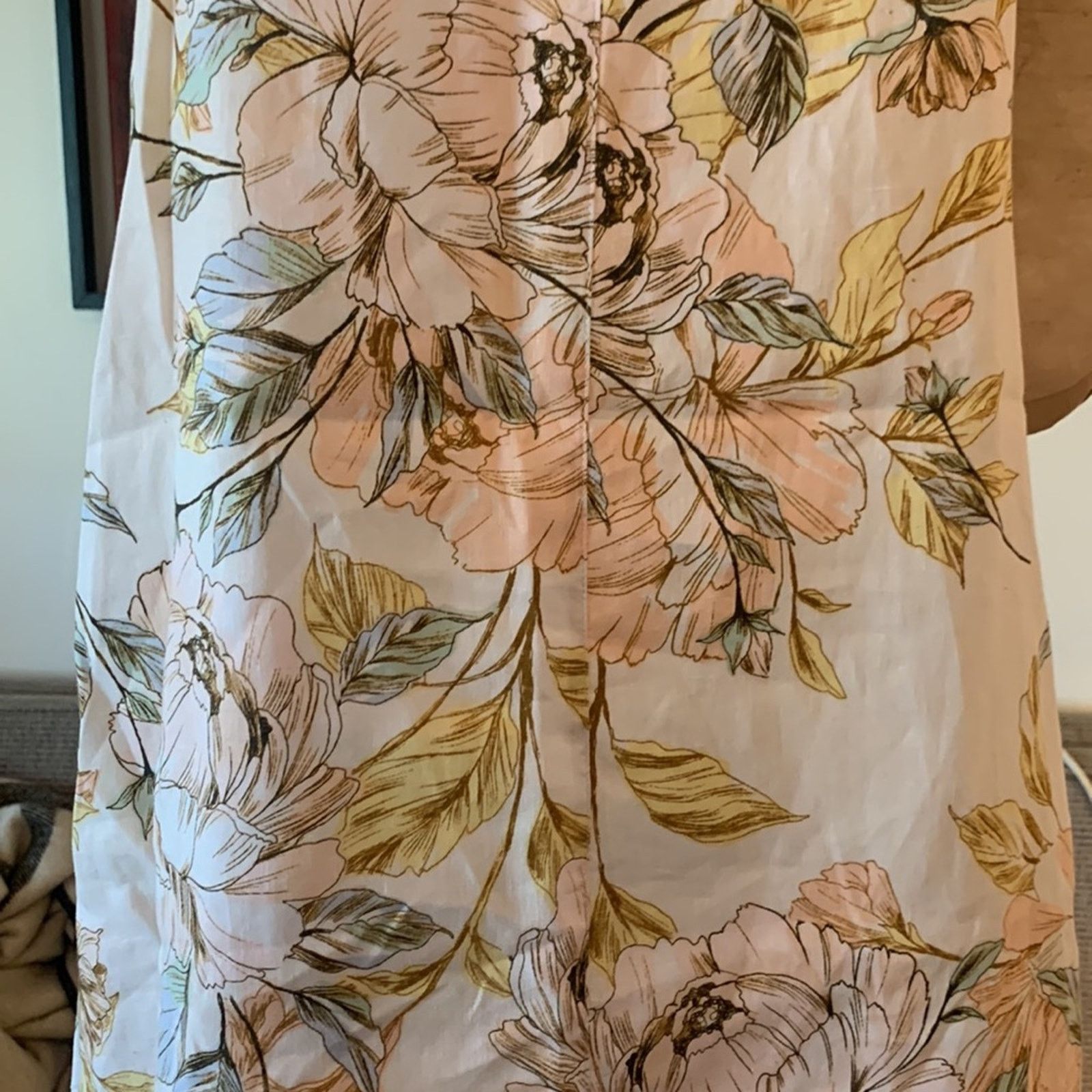 Nicole Miller Nicole Miller linen floral botanical sleeveless A-line dress Size M / US 6-8 / IT 42-44 - 9 Thumbnail