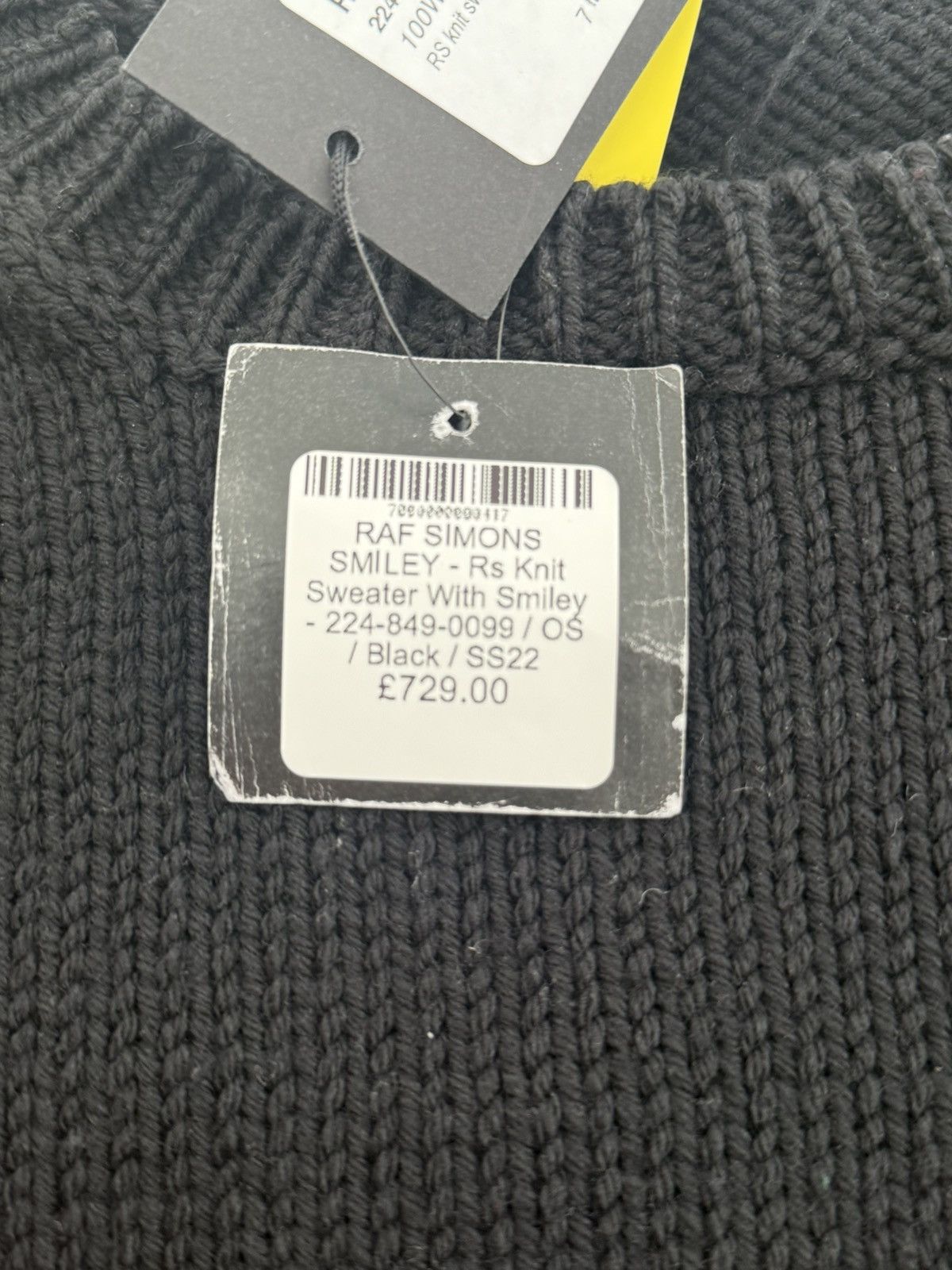 Raf Simons RAF SIMONS SS22 Smiley Knit Size US XL / EU 56 / 4 - 7 Thumbnail