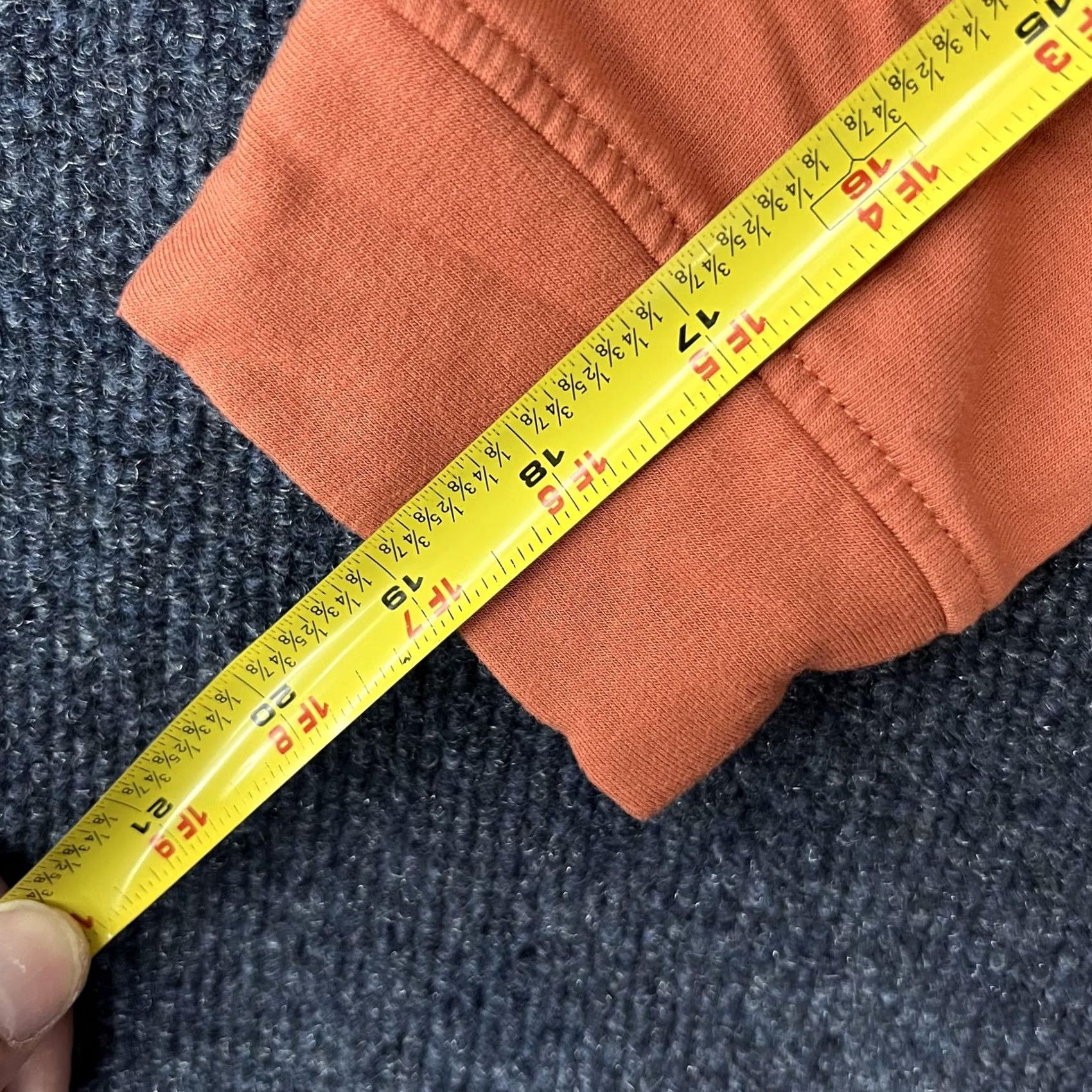 Orvis Orvis Shirt Womens Small Orange V-Neck Long Sleeve Pullover Solid Top Casual Size S / US 4 / IT 40 - 6 Thumbnail