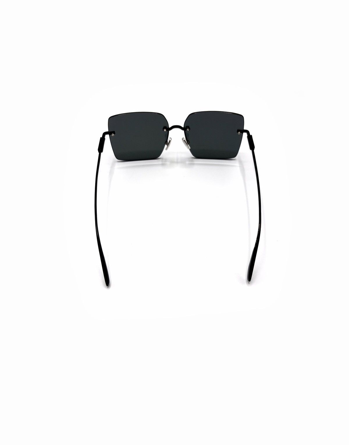 Salvatore Ferragamo Ferragamo Prisma Metal Square Sunglasses Size ONE SIZE - 5 Thumbnail