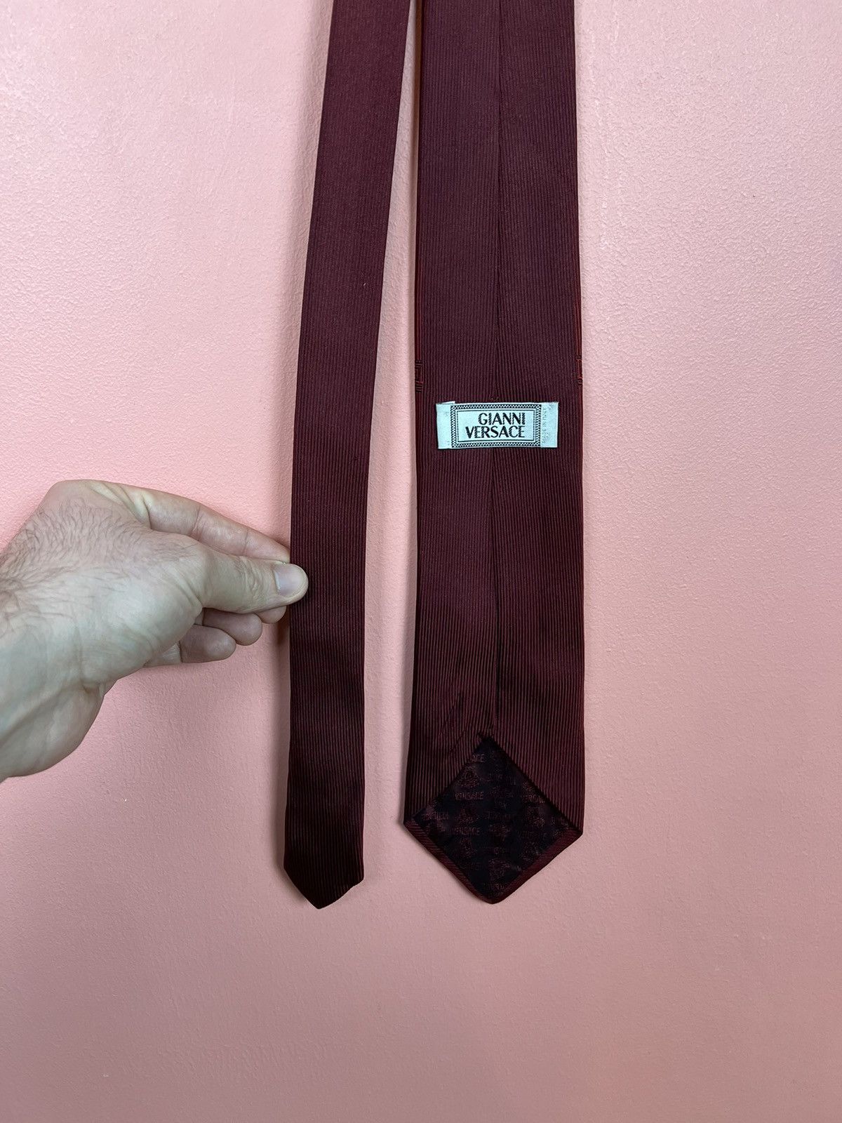 Versace Jeans Couture Gianni Versace tie silk luxury hype Size ONE SIZE - 7 Thumbnail