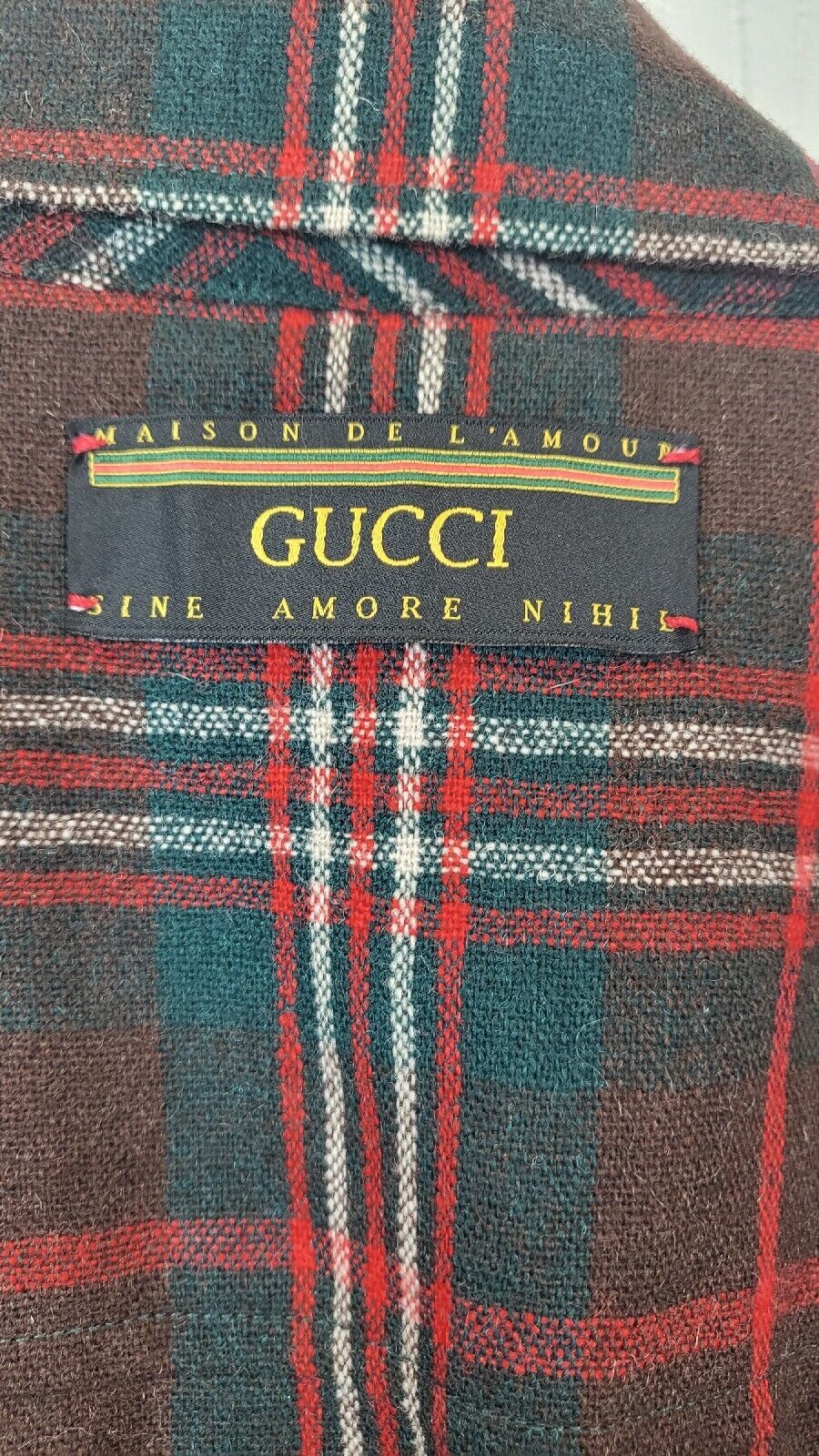 Gucci Gucci striped plaid jacket, size 48 oversize Size US M / EU 48-50 / 2 - 4 Thumbnail