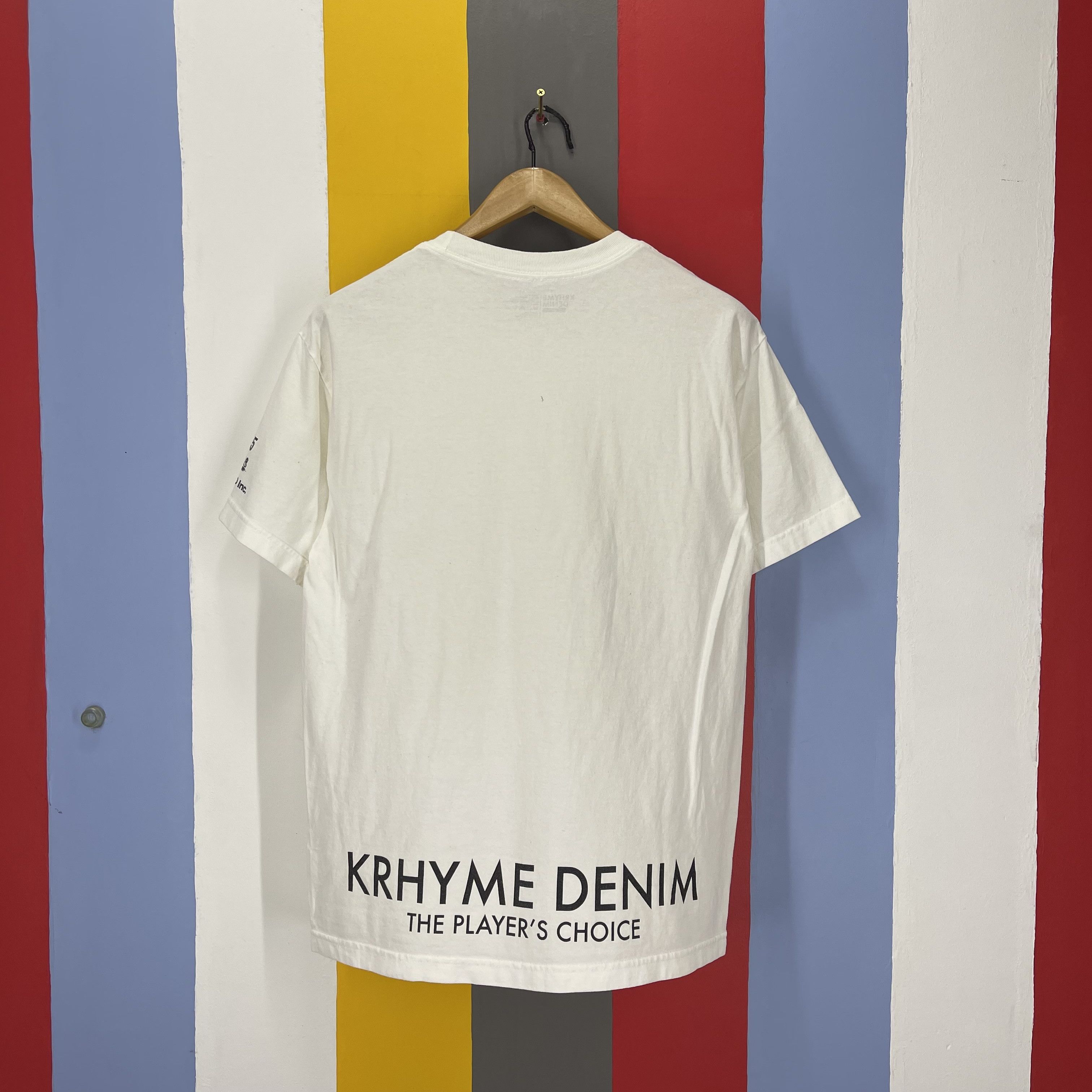 Other KRHYME DENIM Crew Neck T Shirt #1724/06 Size US M / EU 48-50 / 2 - 6 Thumbnail