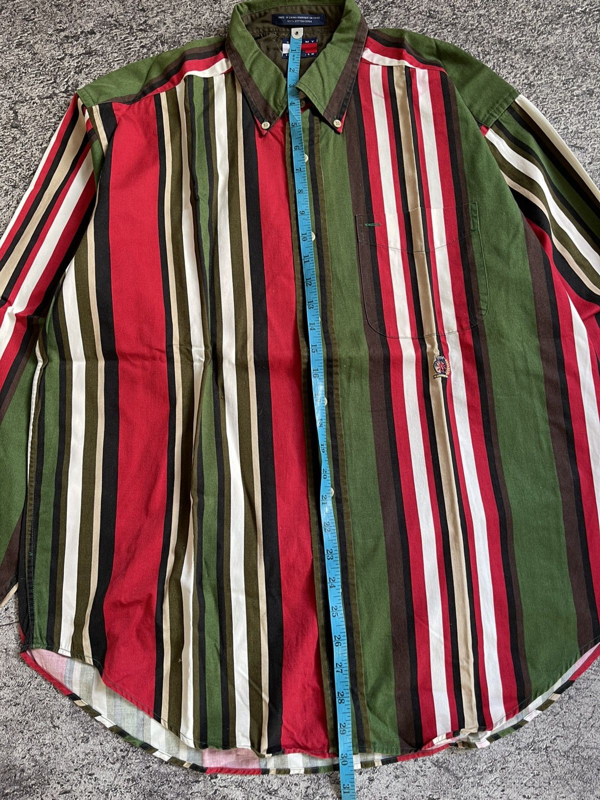 Tommy Hilfiger Tommy Hilfiger multi striped shirt Size US L / EU 52-54 / 3 - 6 Thumbnail