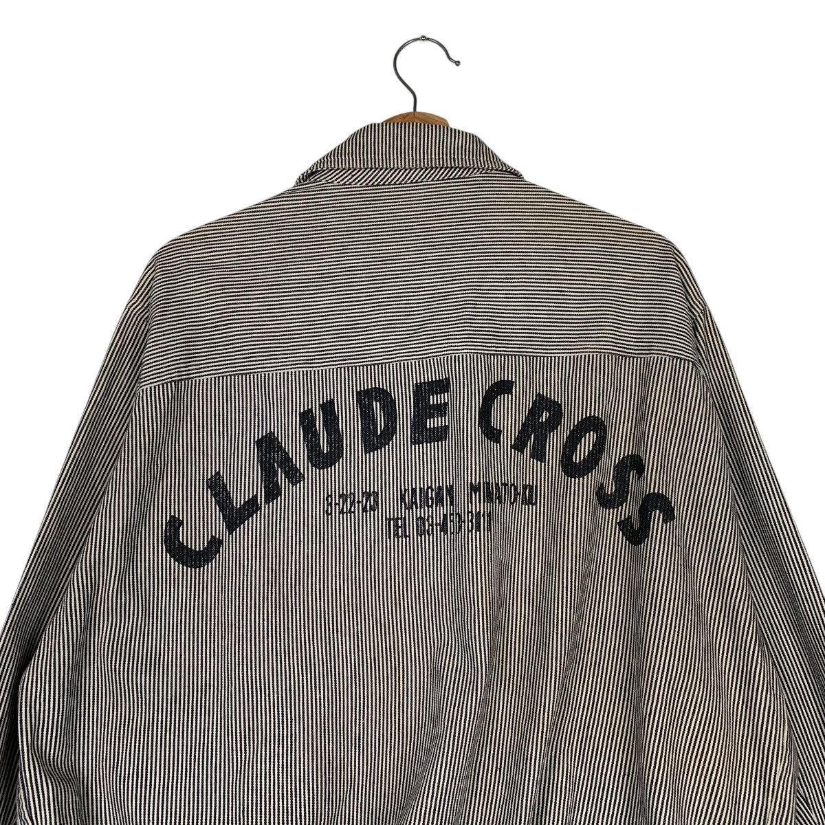 Japanese Brand Japanese Brand Claude Cross Hickory Bomber Jacket Size US M / EU 48-50 / 2 - 8 Thumbnail