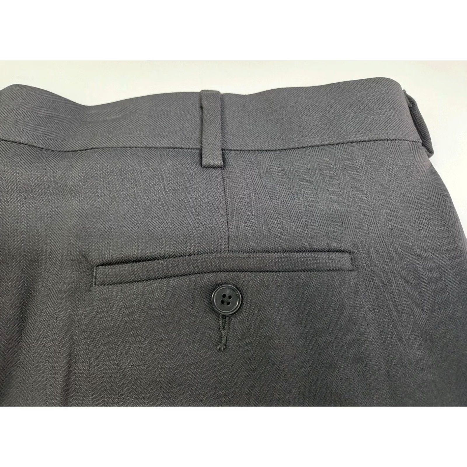 Cubavera Cubavera Mens Charcoal Dress Pants Size 40/32 Polyester Flat Front Straight Leg Regular Fit Knit 7526 Pants Men Dress Size US 40 / EU 56 - 7 Thumbnail