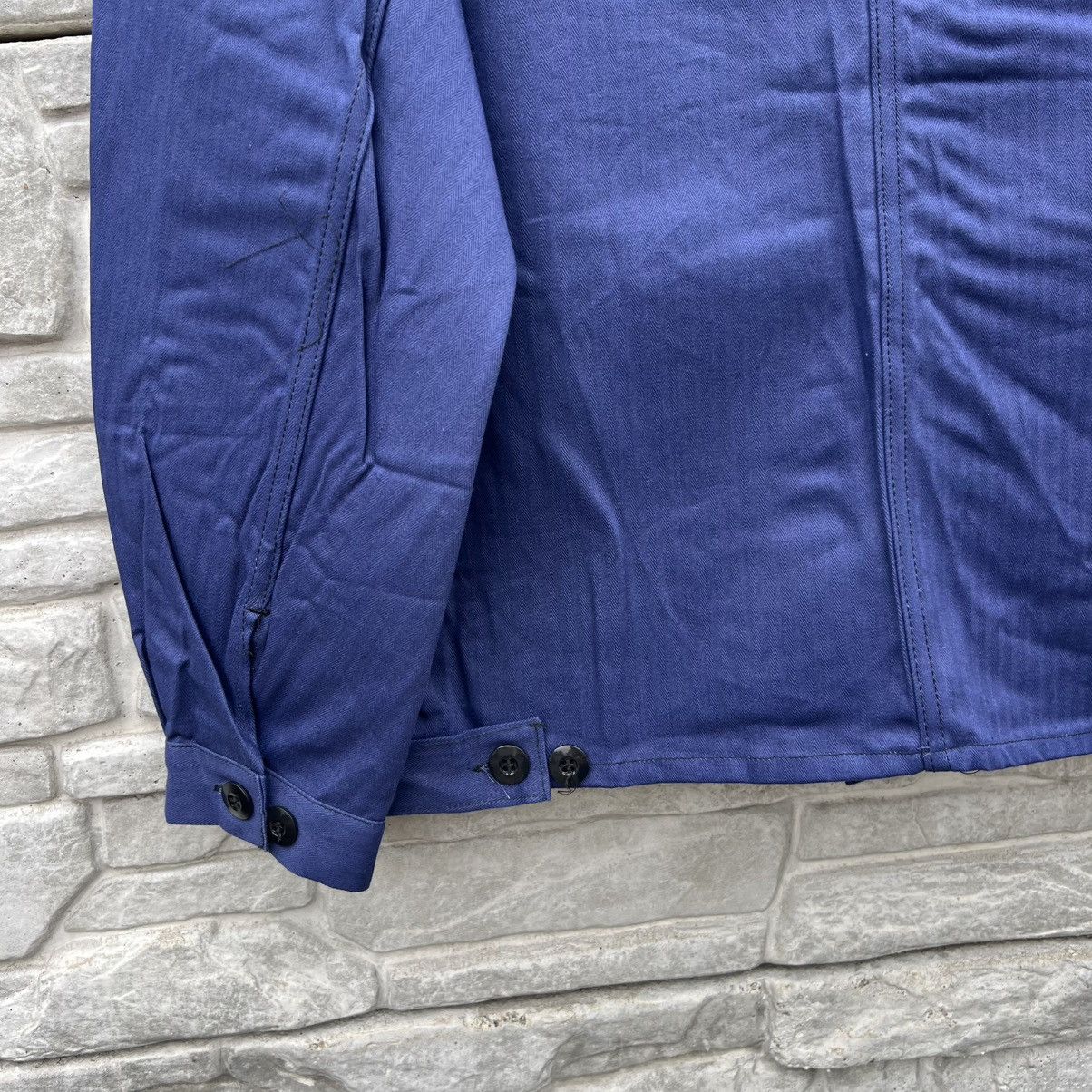 Vintage French herringbone HBT sanfor works jacket Size US M / EU 48-50 / 2 - 13 Thumbnail