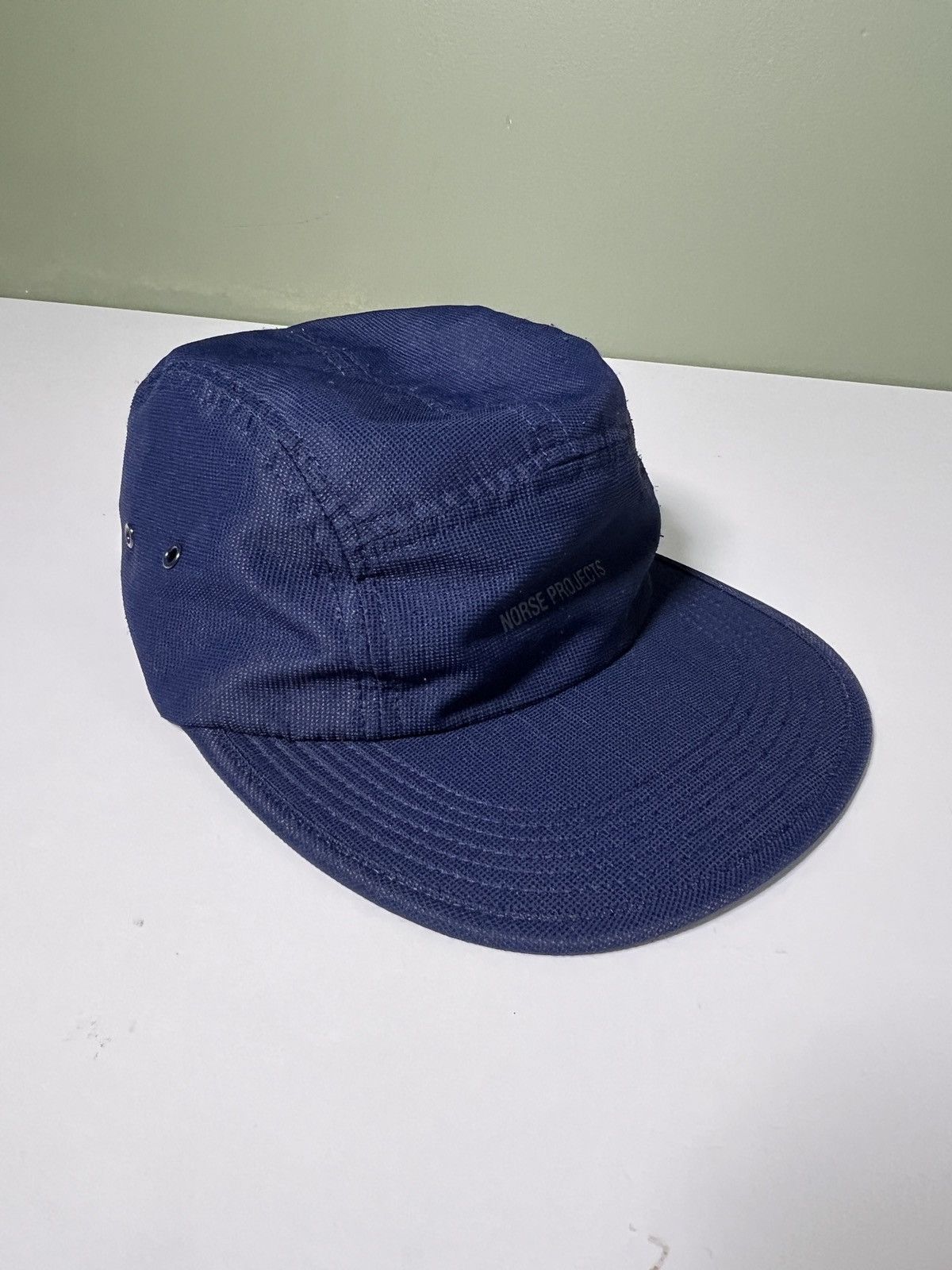 Norse Projects Foldable Light Ripstop 5 Panel Navy Size ONE SIZE - 3 Thumbnail