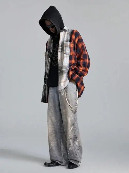 Jean Aikawa x Fuka Washed Painted Jeans Fashion Wide Leg Size US 32 / EU 48 - 7 Thumbnail
