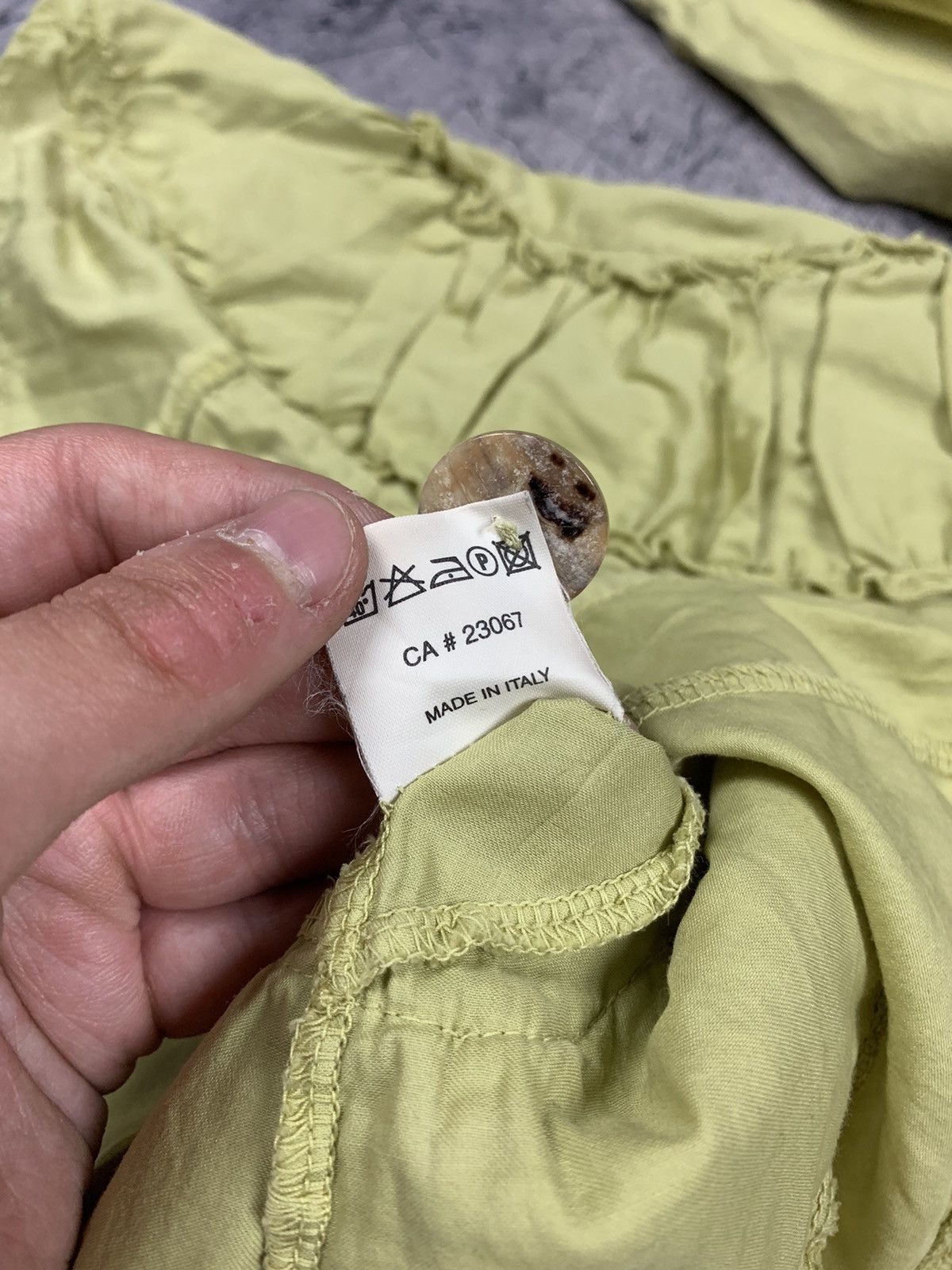 Elisa Cavaletti Elisa Cavaletti Avant Garde Blouse Shirt Green Size M Italy Size M / US 6-8 / IT 42-44 - 13 Thumbnail