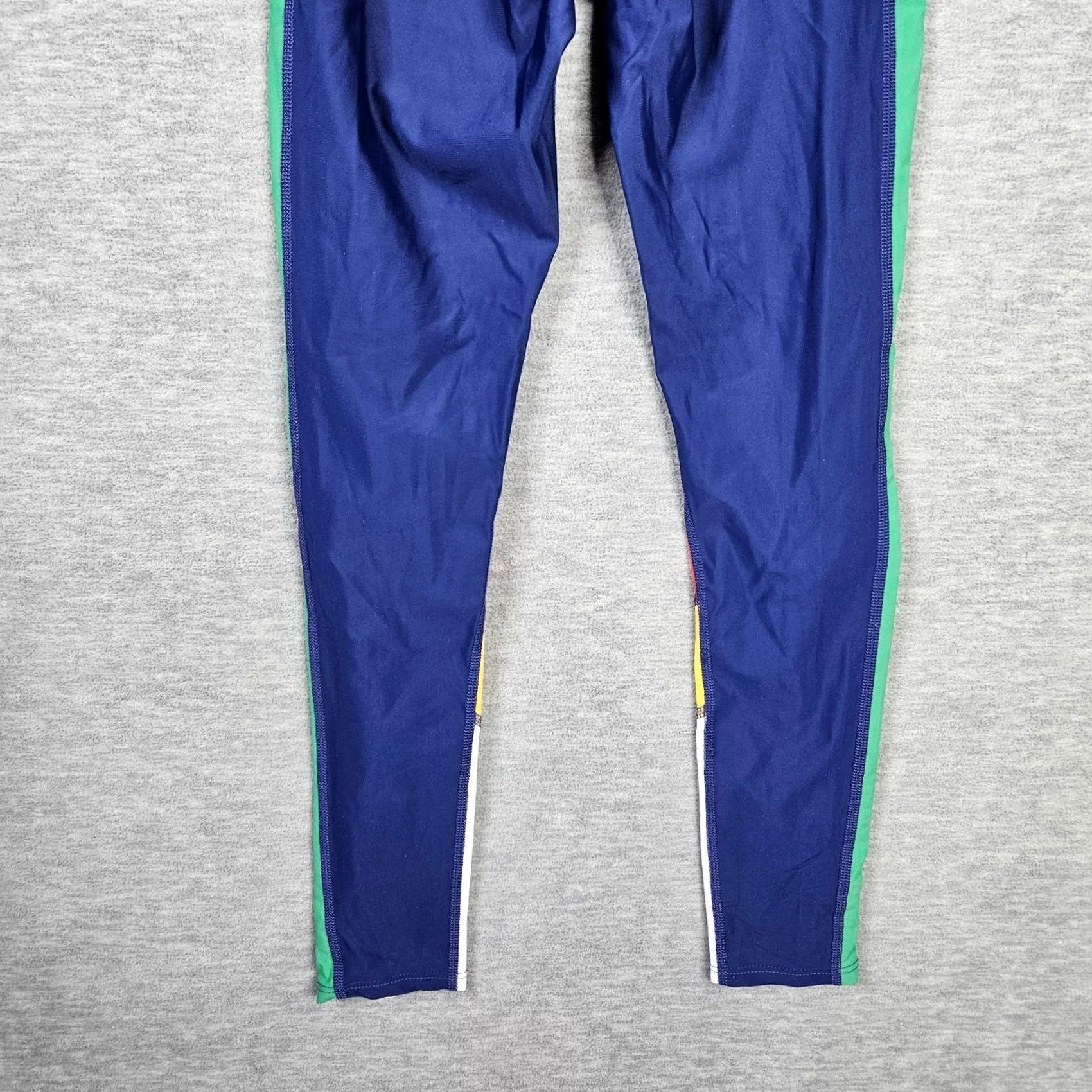 Beach Riot Beach Riot Colorblock Legging Workout Running Size S Women Blue Polyester Spandex Skinny Regular Inseam 25 Mid Casual Athletic Size 28" / US 6 / IT 42 - 4 Thumbnail