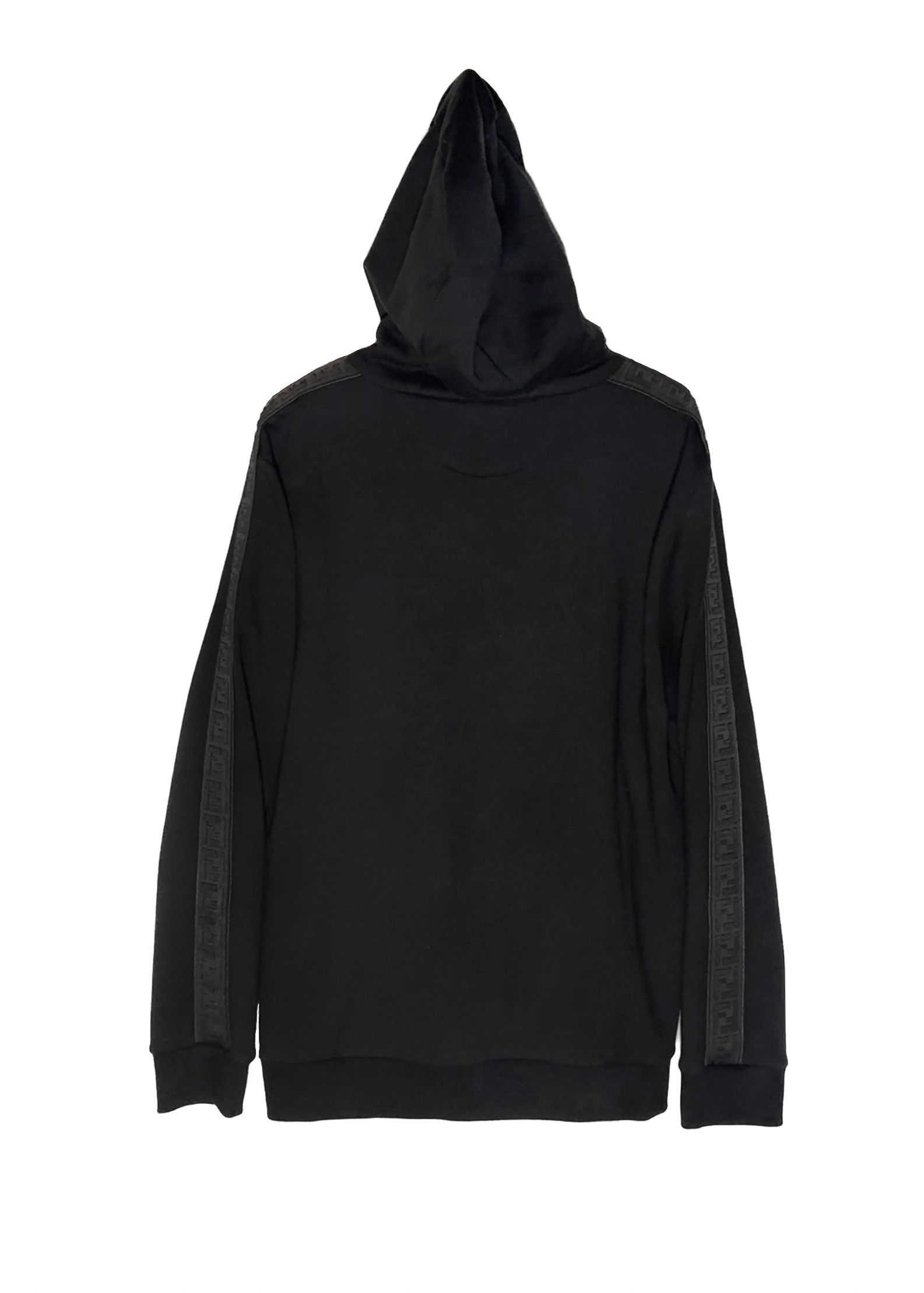 Fendi Fendi Black FF Zucca Logo Bands Hoodie Size US XXL / EU 58 / 5 - 3 Thumbnail