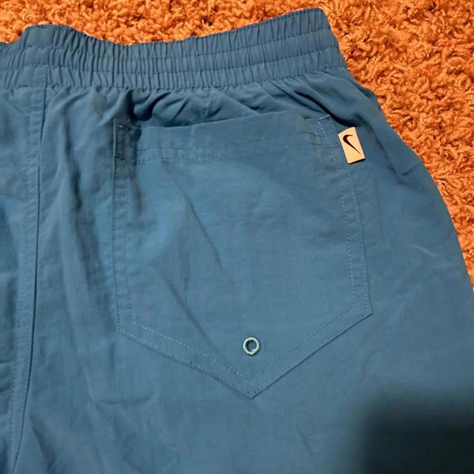 Nike Essential Men's 7" Swim Trunks In Photo Blue Size US 30 / EU 46 - 3 Thumbnail