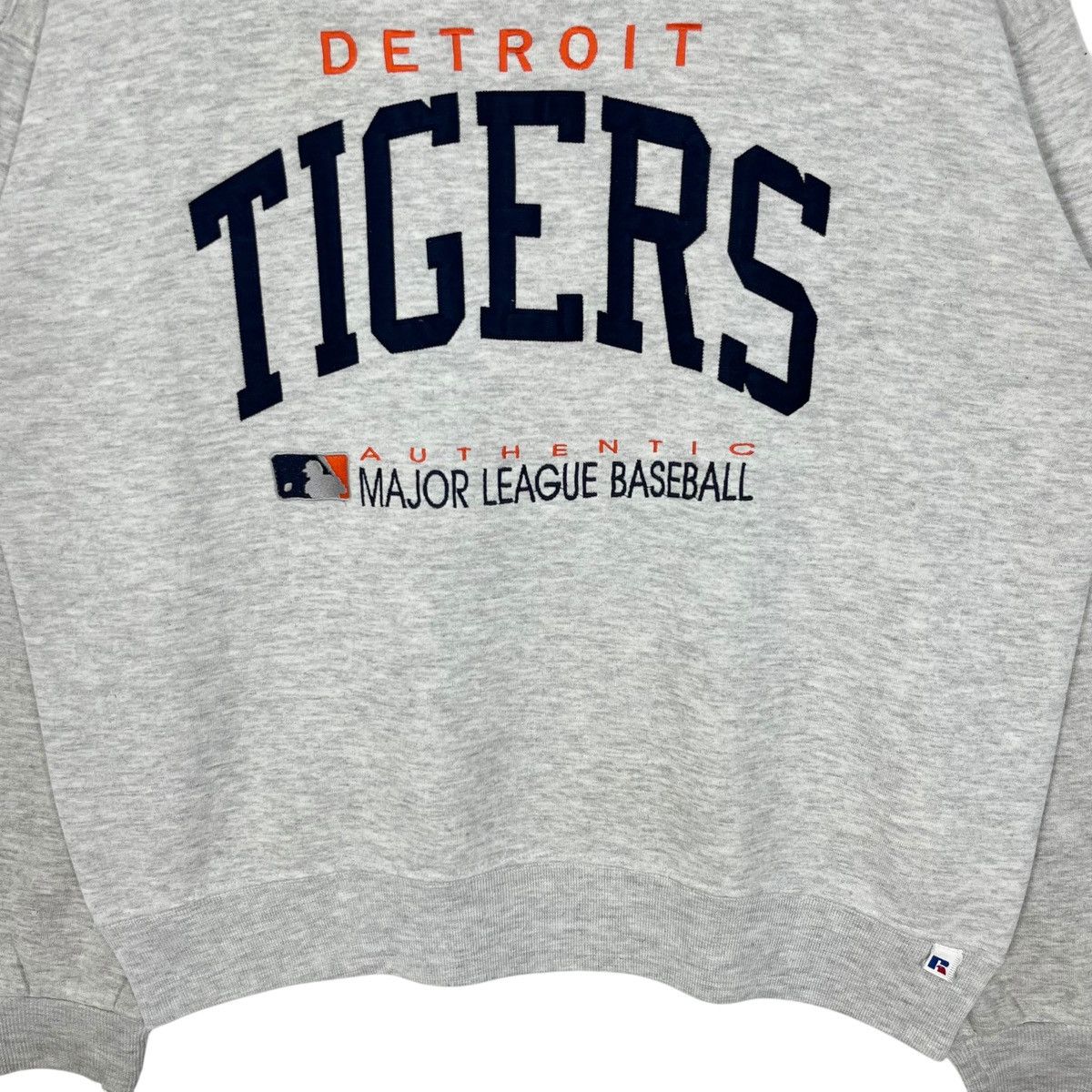 MLB × Vintage Vintage MLB Detroit Tigers Baseball Sweatshirt Size US XL / EU 56 / 4 - 4 Thumbnail
