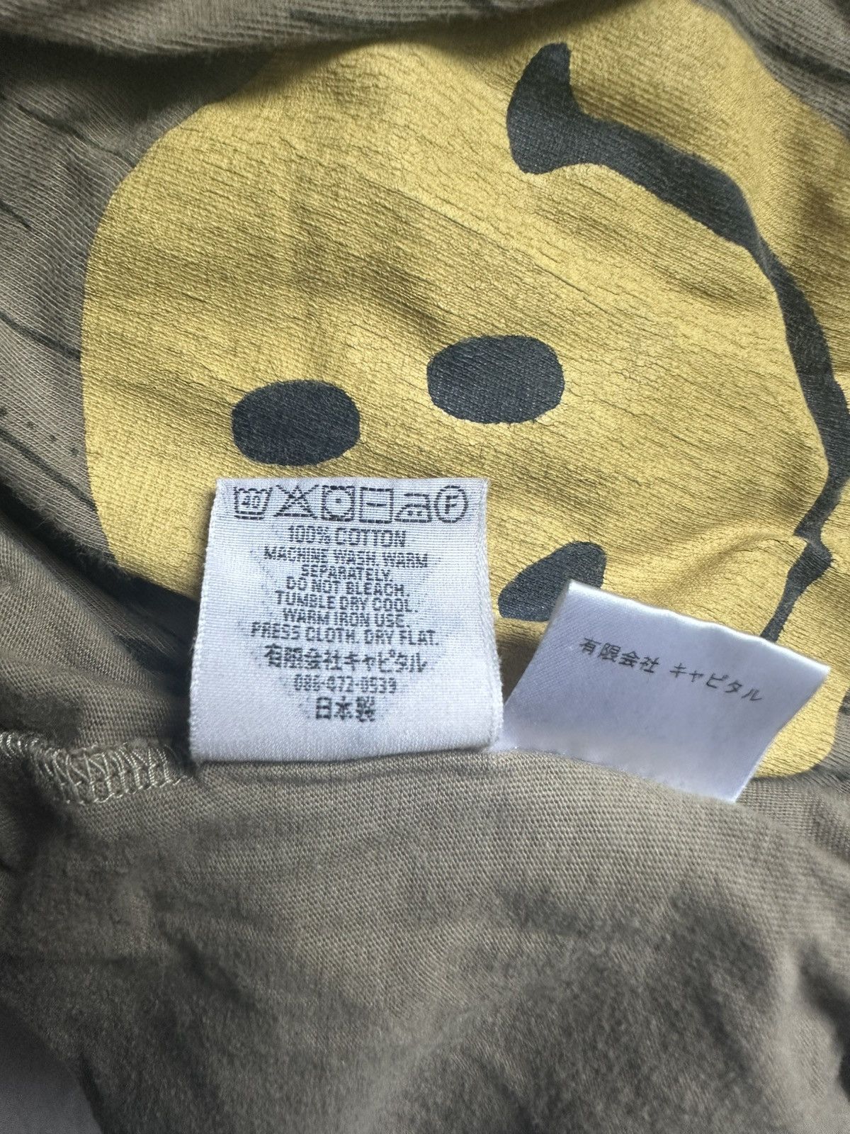 Kapital Kapital Smiley Long Sleeve Tee Size US M / EU 48-50 / 2 - 12 Thumbnail