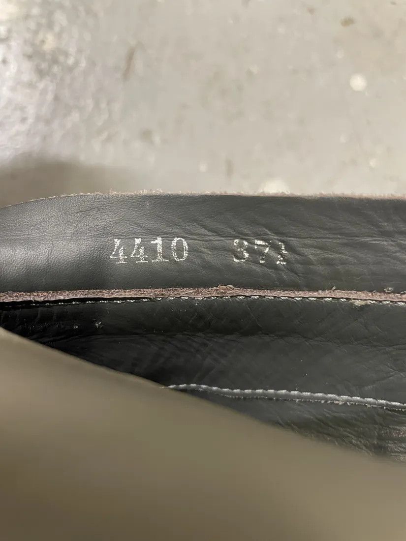 Prada × Vintage FW1999 Prada Vibram Grey Ankle Leather Boots Size US 7.5 / IT 37.5 - 7 Thumbnail