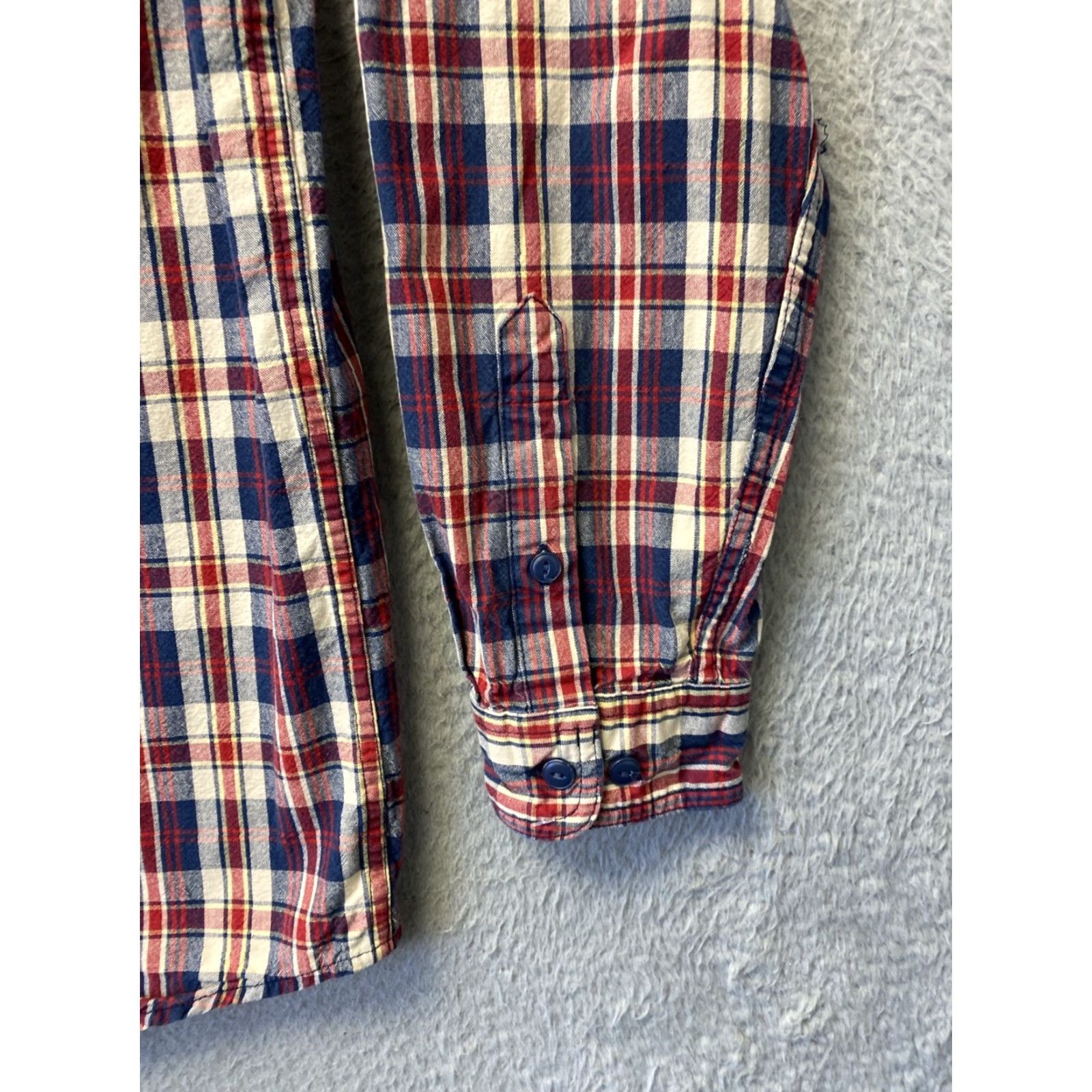 Vintage LL Bean Shirt Mens L Regular Red Plaid Cotton Button Well Made 162-12 Size US L / EU 52-54 / 3 - 6 Thumbnail