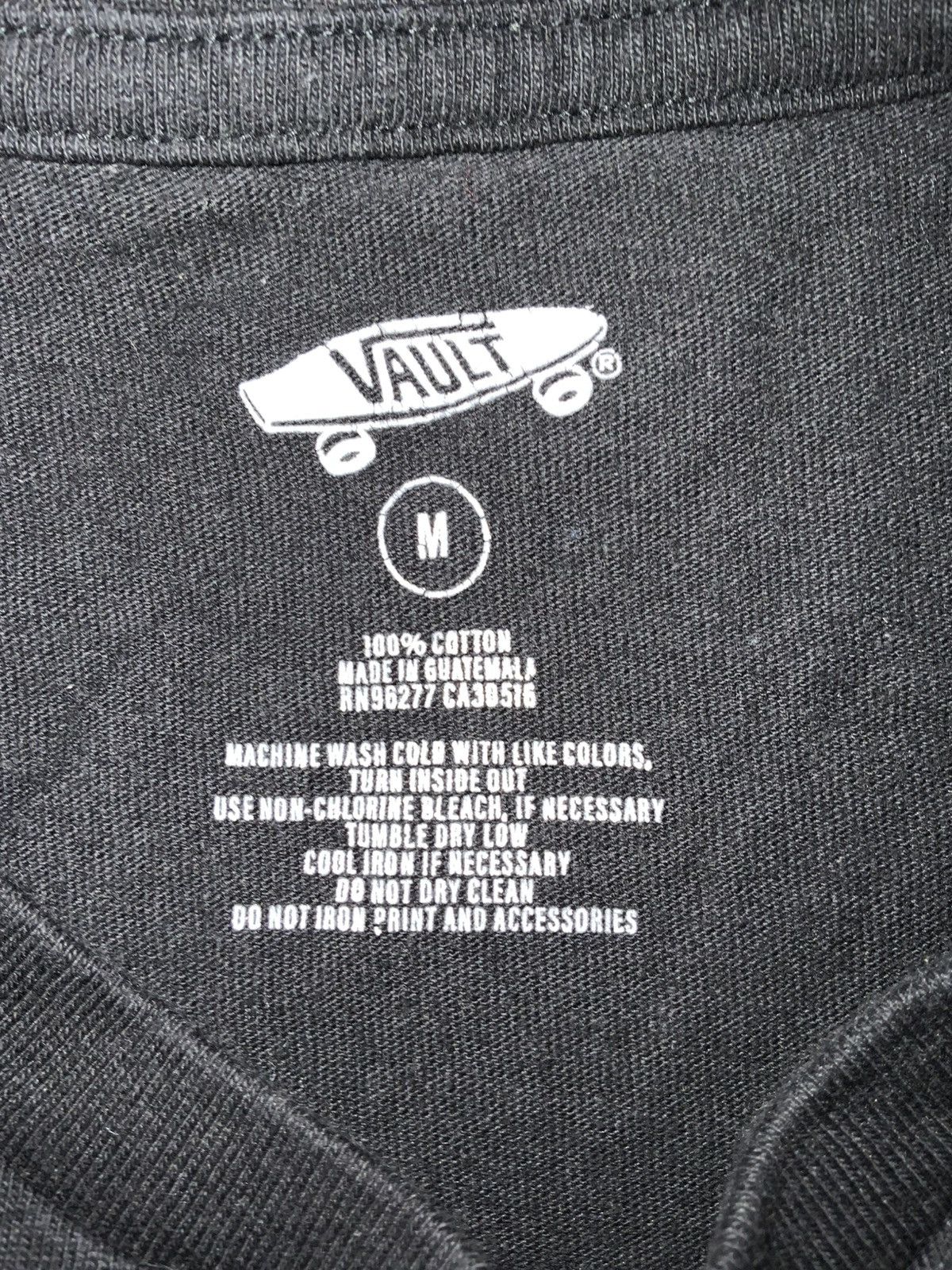 Vans Vans Vault Julian Klincewicz Pale Fire Sky Black T-Shirt Size US M / EU 48-50 / 2 - 5 Thumbnail