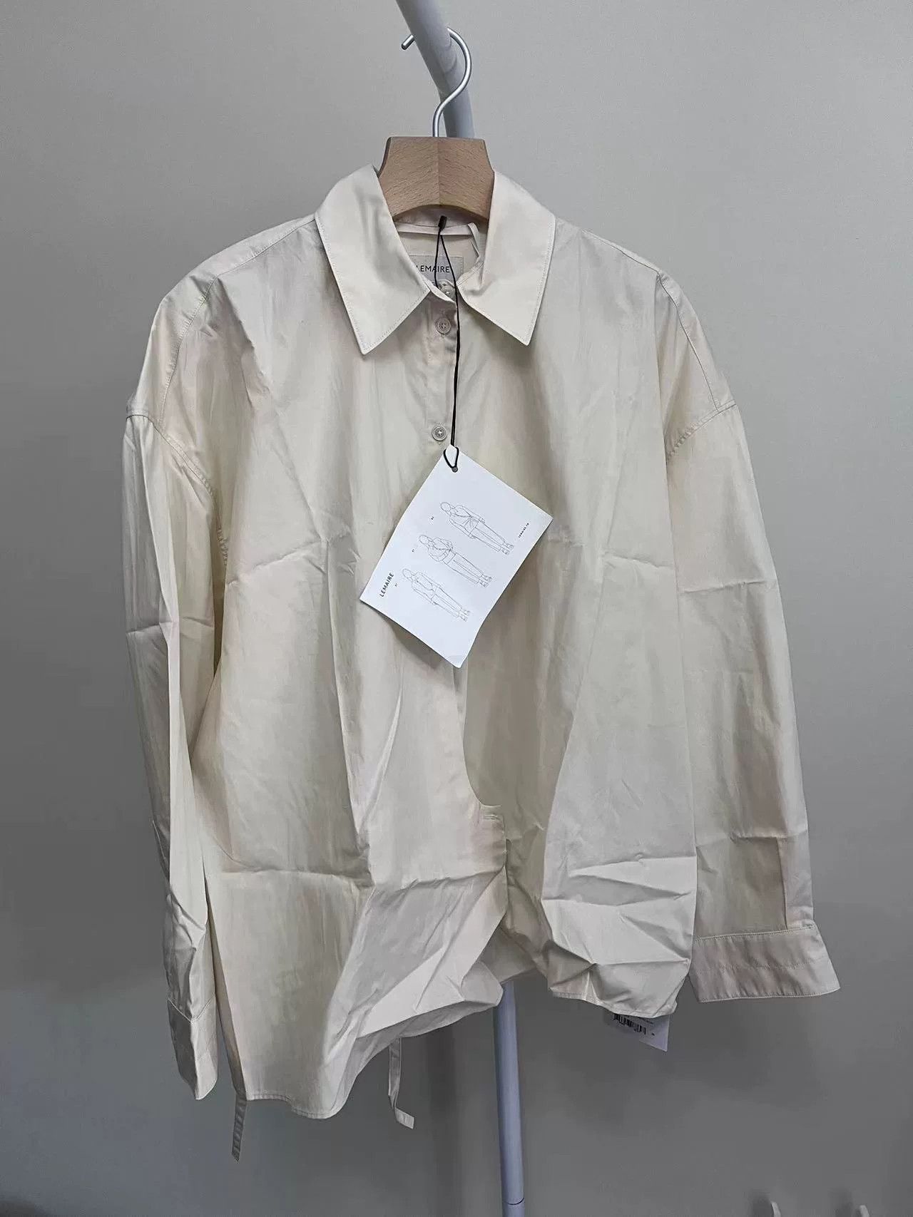 Lemaire Lemaire Twisted Shirt Size 38 Size US M / EU 48-50 / 2 - 1 Thumbnail