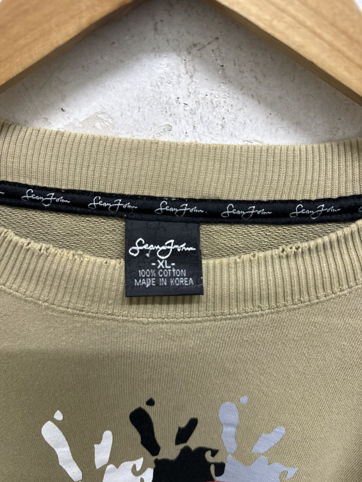 Sean John 2000s Sean John Art Big Print y2k Distressed Sweatshirt Size US L / EU 52-54 / 3 - 8 Thumbnail
