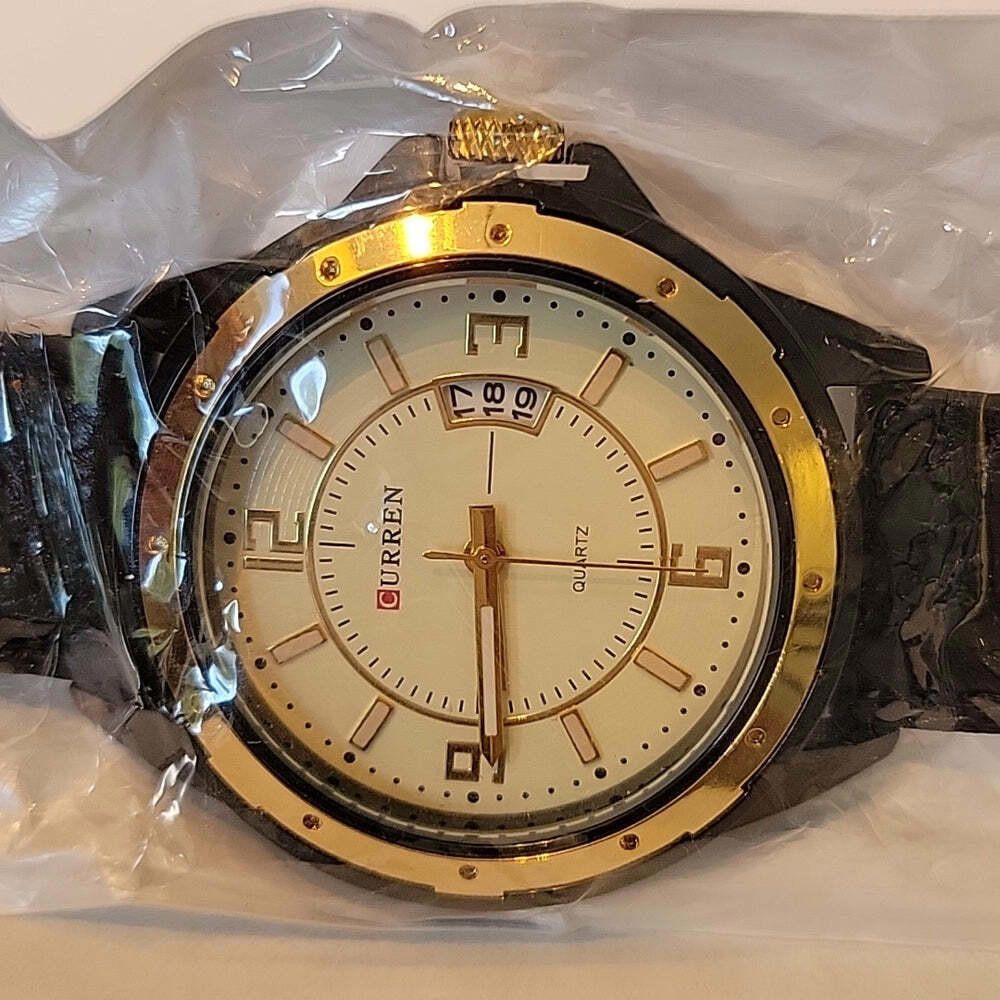 Curren Curren Man watch brand business Quartz Wirstwatches sealed Size ONE SIZE - 10 Thumbnail