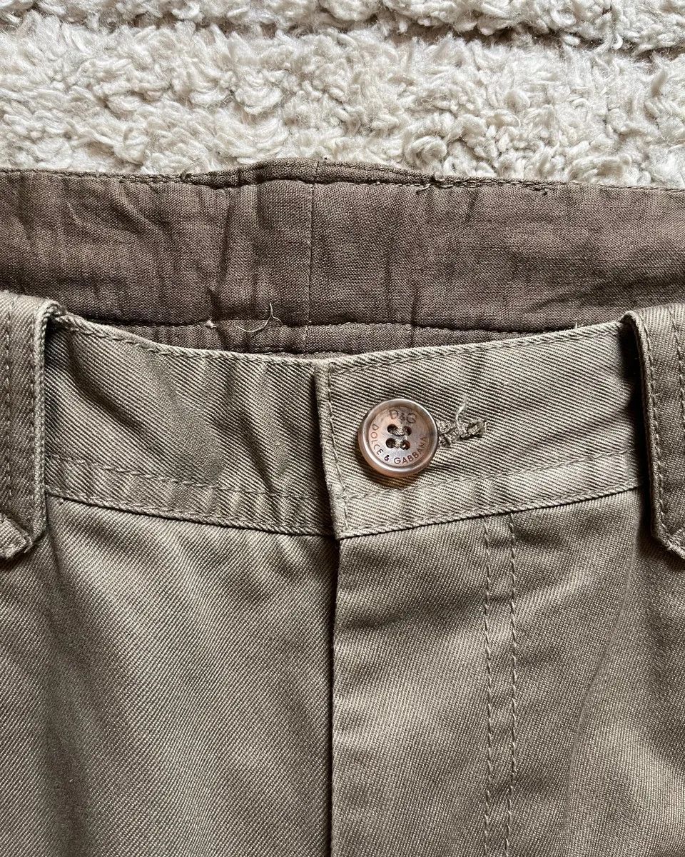 Dolce & Gabbana SS2008 Dolce & Gabbana Safari Luxe Olive Pants Size US 34 / EU 50 - 7 Thumbnail