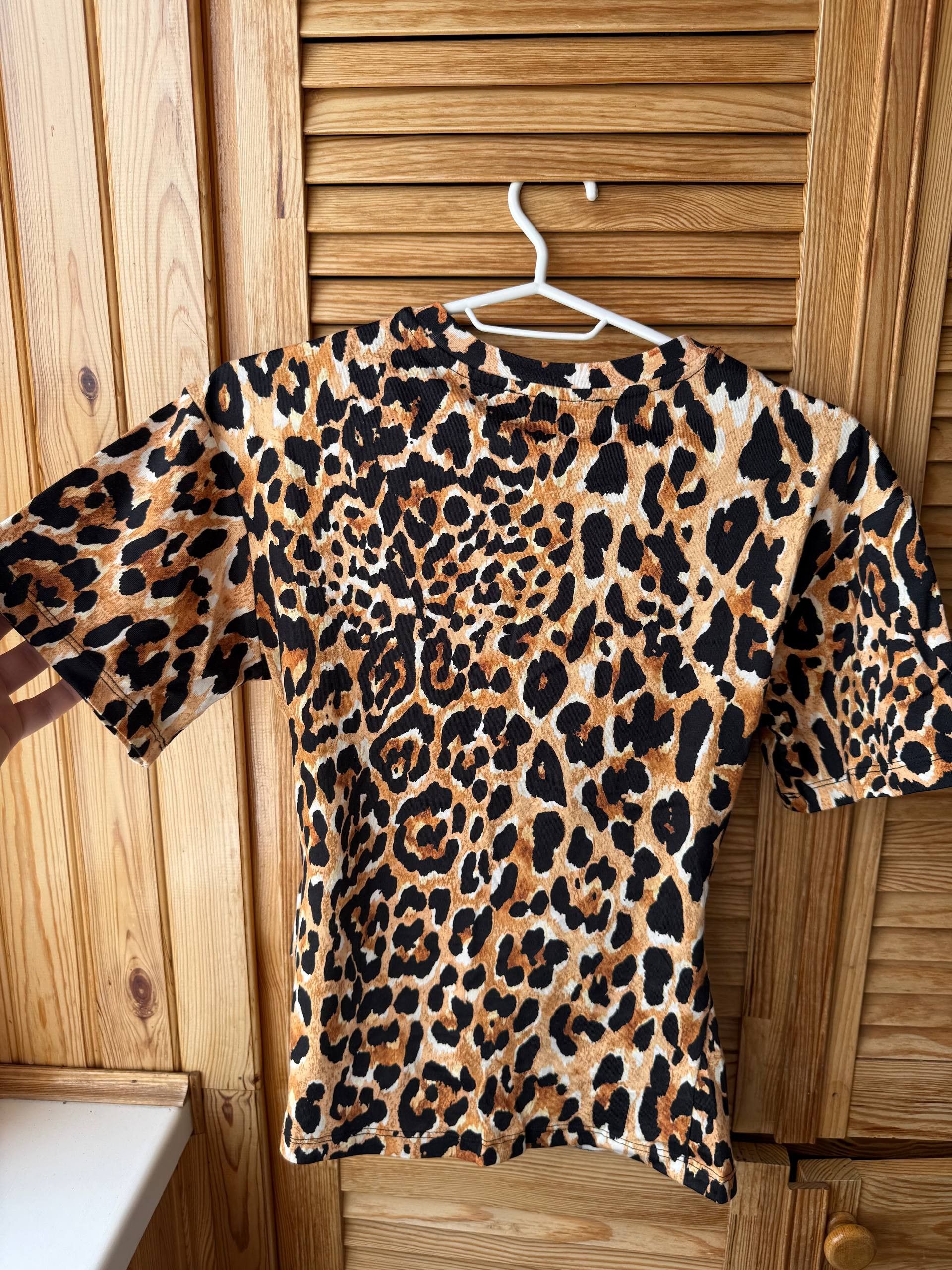 H&M Paco Rabanne H&M Leopard Print T-Shir Size XS / US 0-2 / IT 36-38 - 4 Thumbnail