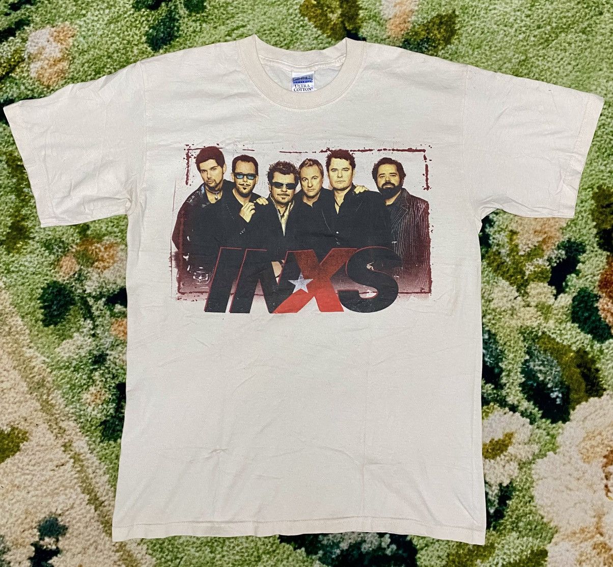 Vintage Y2K INXS Shirt World Tour 2007 Size US L / EU 52-54 / 3 - 1 Thumbnail