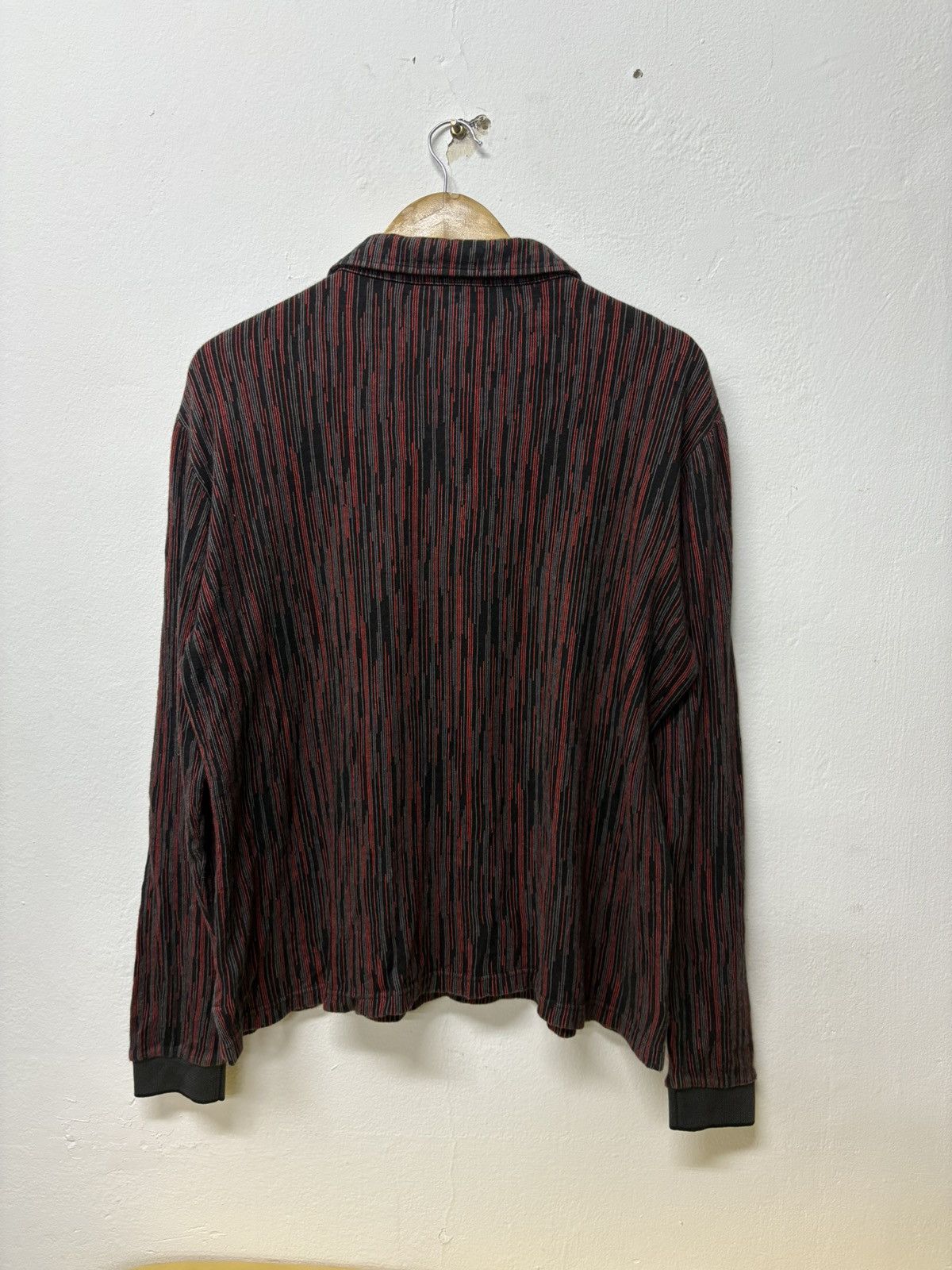 Lanvin Vintage Lanvin Paris Sport Long Sleeve Cotton Polo Size US M / EU 48-50 / 2 - 12 Thumbnail