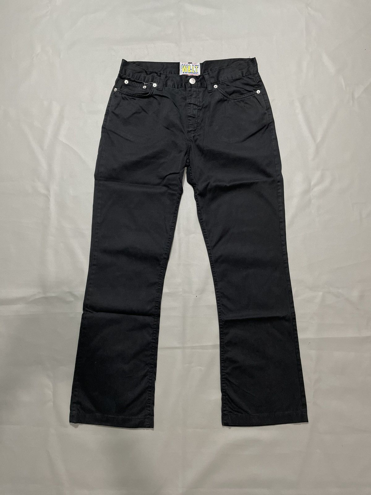 Walter Van Beirendonck Walter Van Beirendonck - Black Chino Pants Size US 31 - 2 Thumbnail