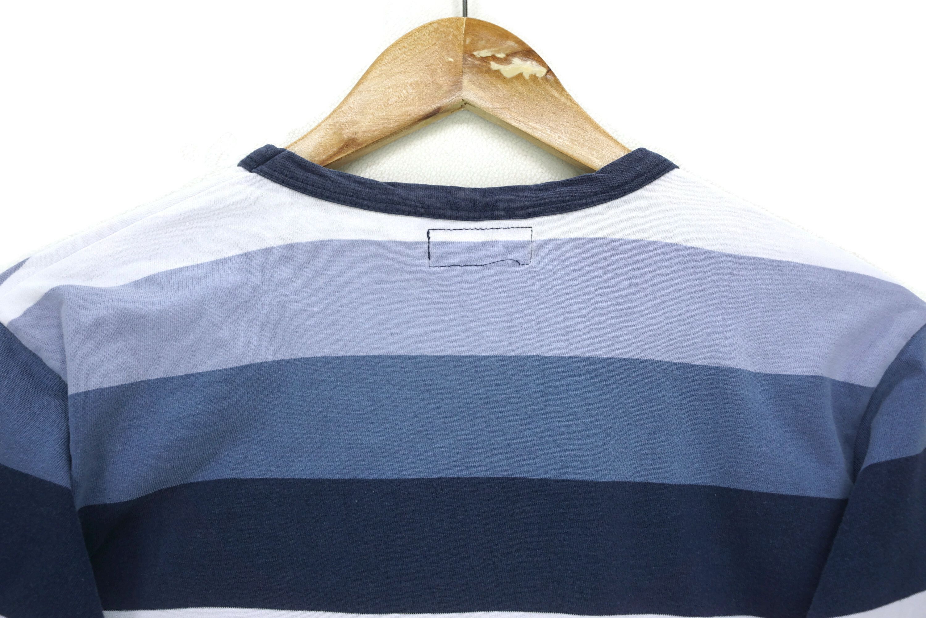 agnes b. Signature Long Sleeve Tee Multicolor Striped Shirt Size US XS / EU 42 / 0 - 9 Thumbnail
