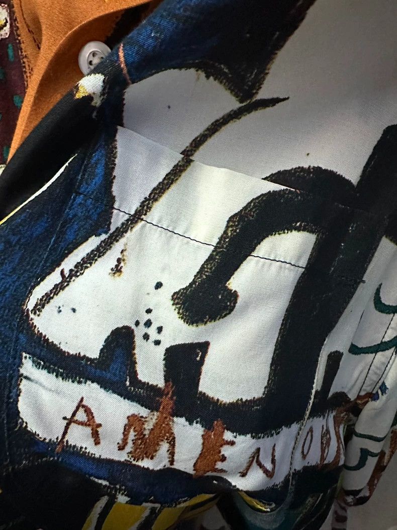 Wacko Maria Wacko maria Basquiat Graffiti Hawaii Shirt Size US M / EU 48-50 / 2 - 3 Thumbnail