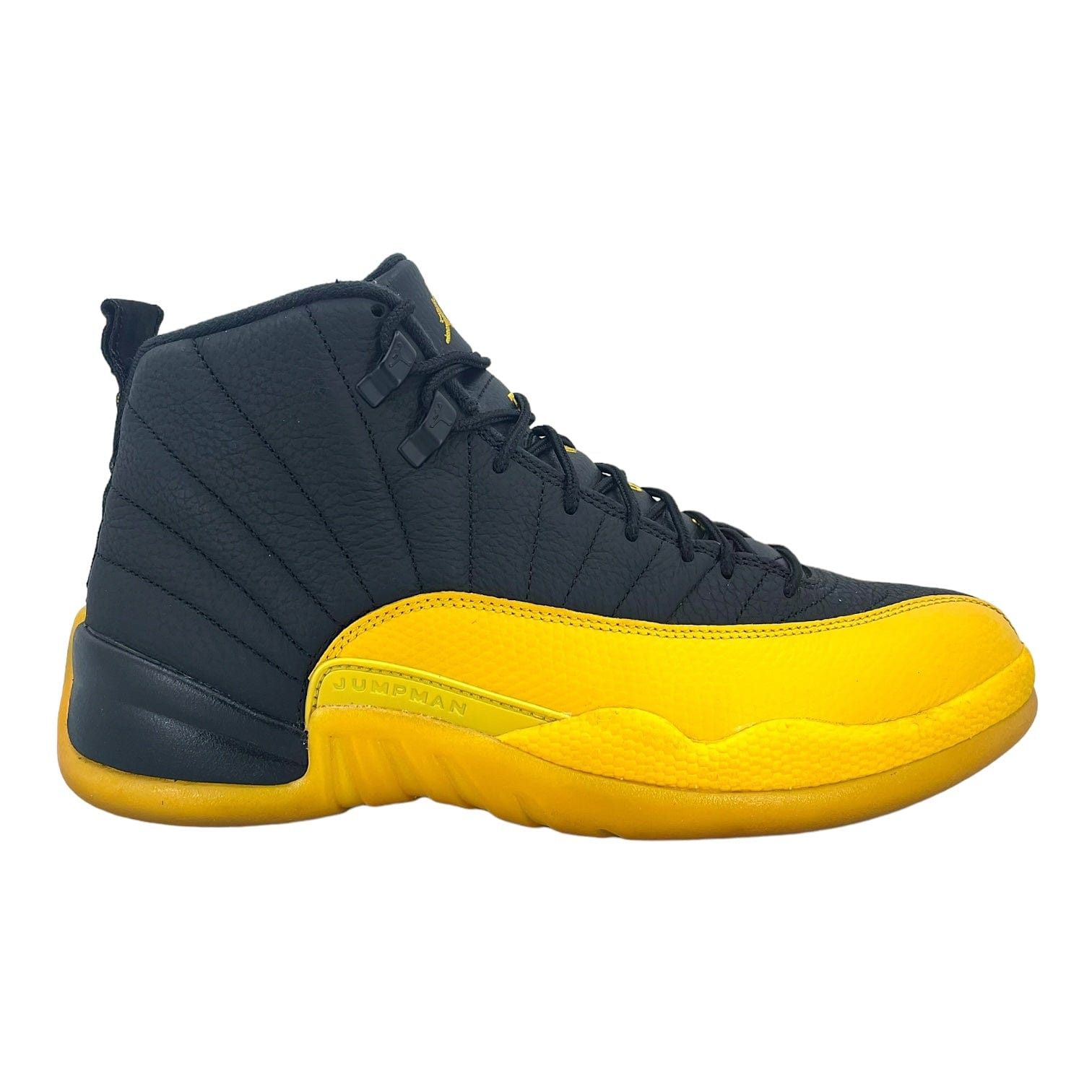 Nike 12 Retro Black University Gold Size US 10 / EU 43 - 1 Thumbnail