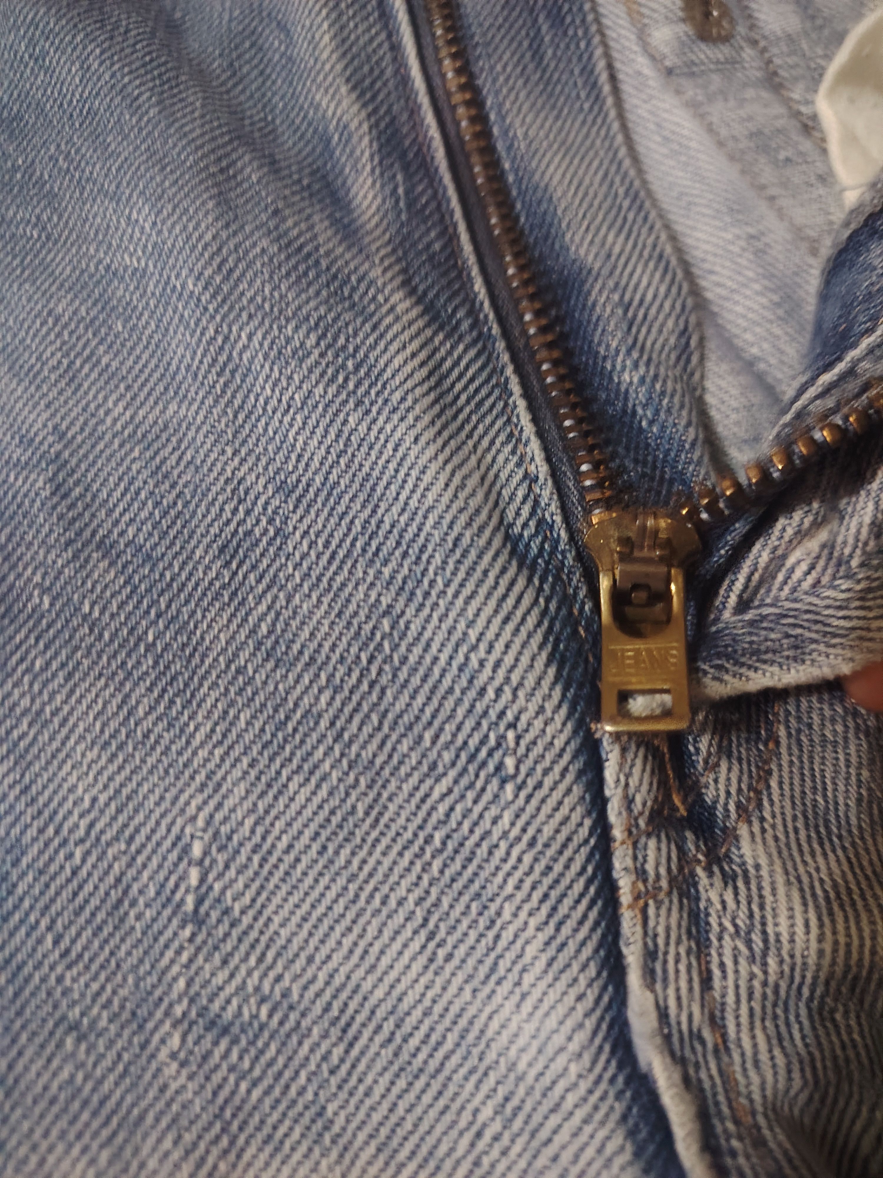 Spellbound Distressed Jeans Spellbound Rare Green line Selvedge Jeans Size US 29 - 12 Thumbnail
