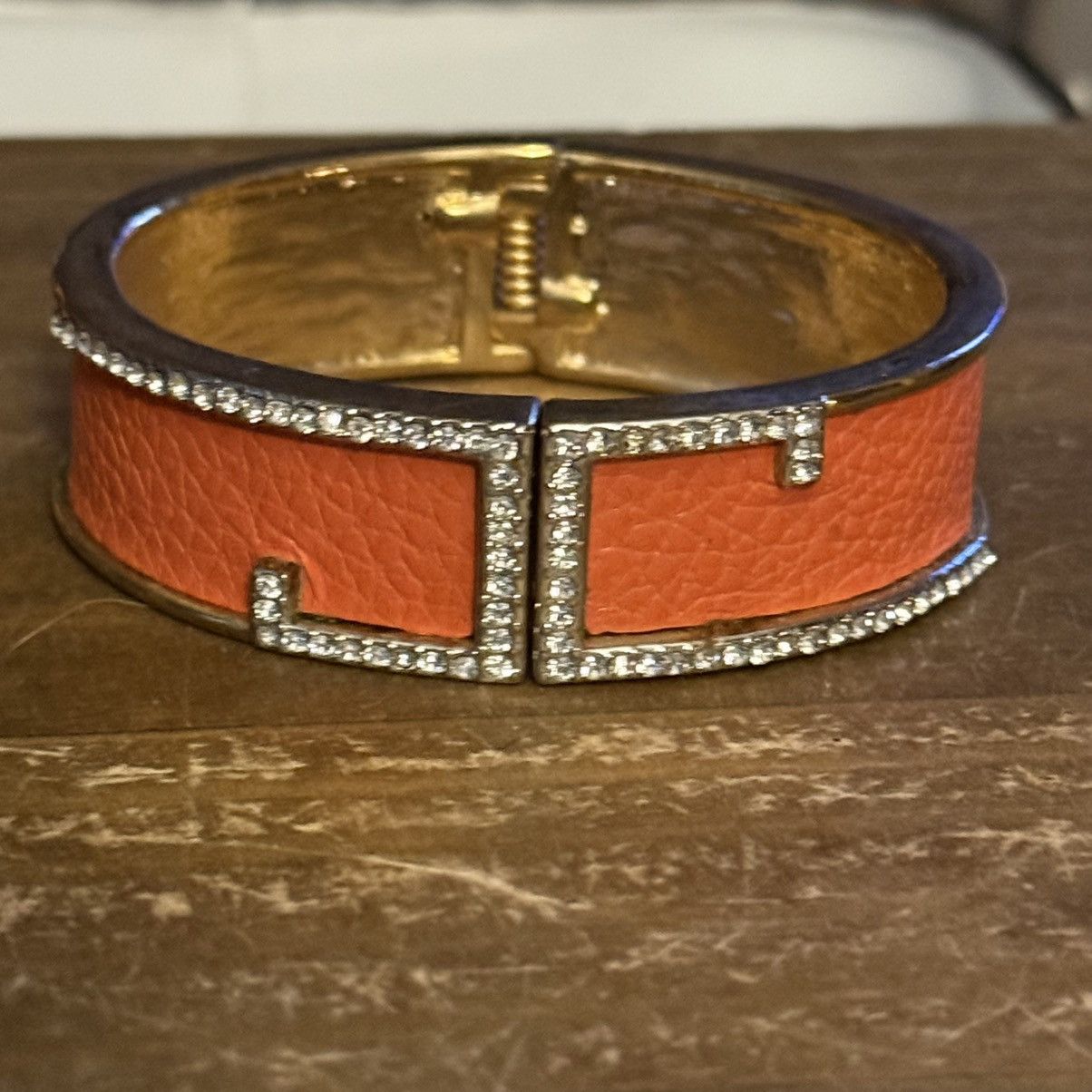 Other Orange and rhinestone bangle bracelet set Size ONE SIZE - 2 Thumbnail