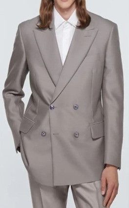 Tom Ford o1loc1c0724 15DD40 Jacket in Grey Size US L / EU 52-54 / 3 - 1 Thumbnail